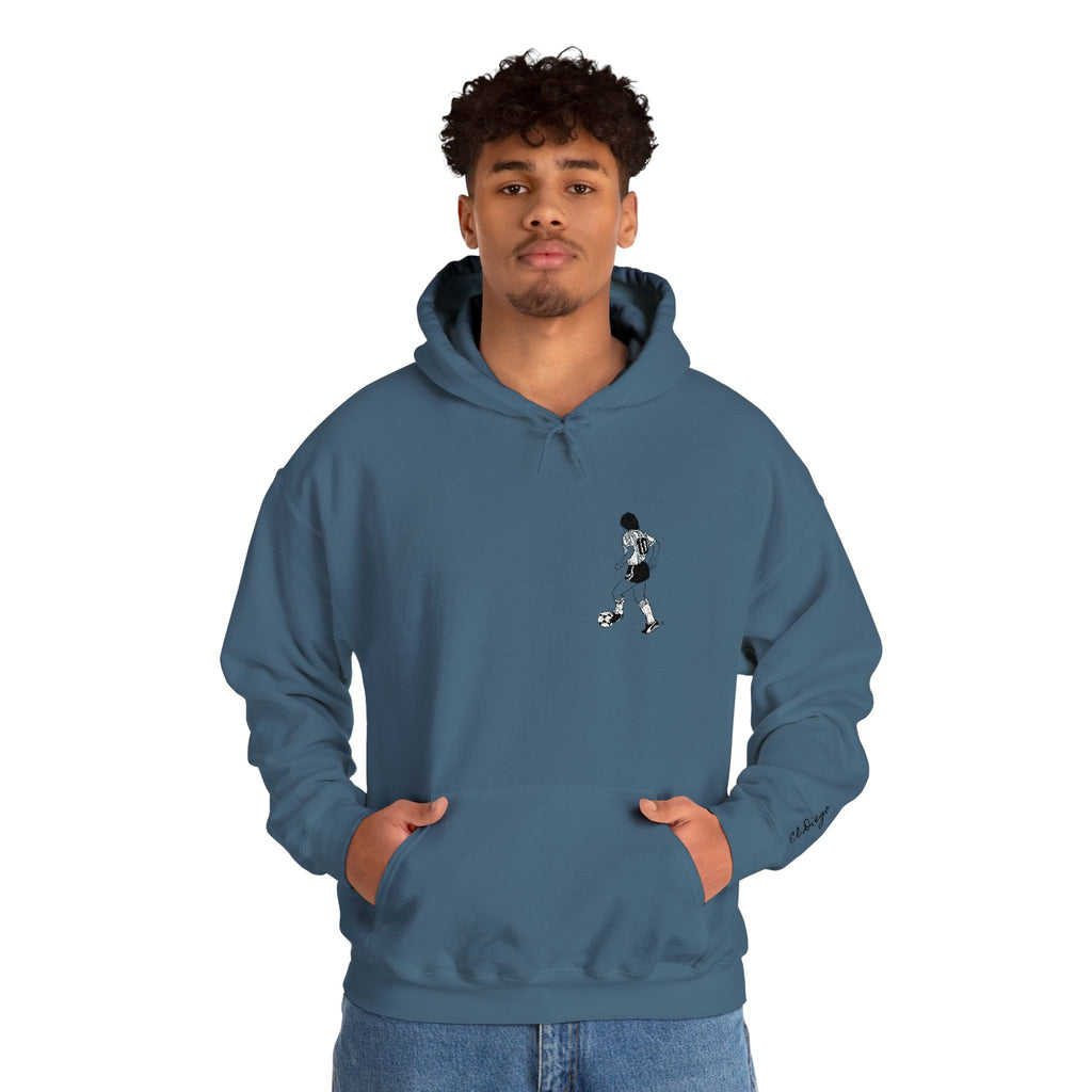Maradona Iconic Hoodie -RICAMO