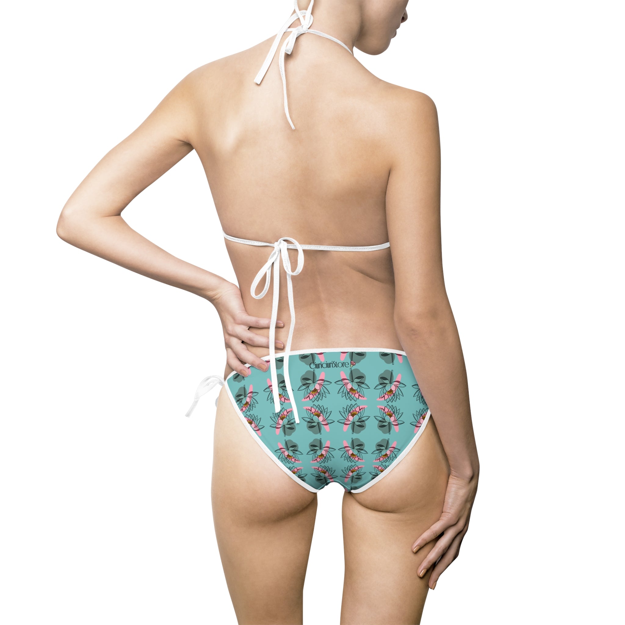 Costume da bagno bikini da donna Tropical colors