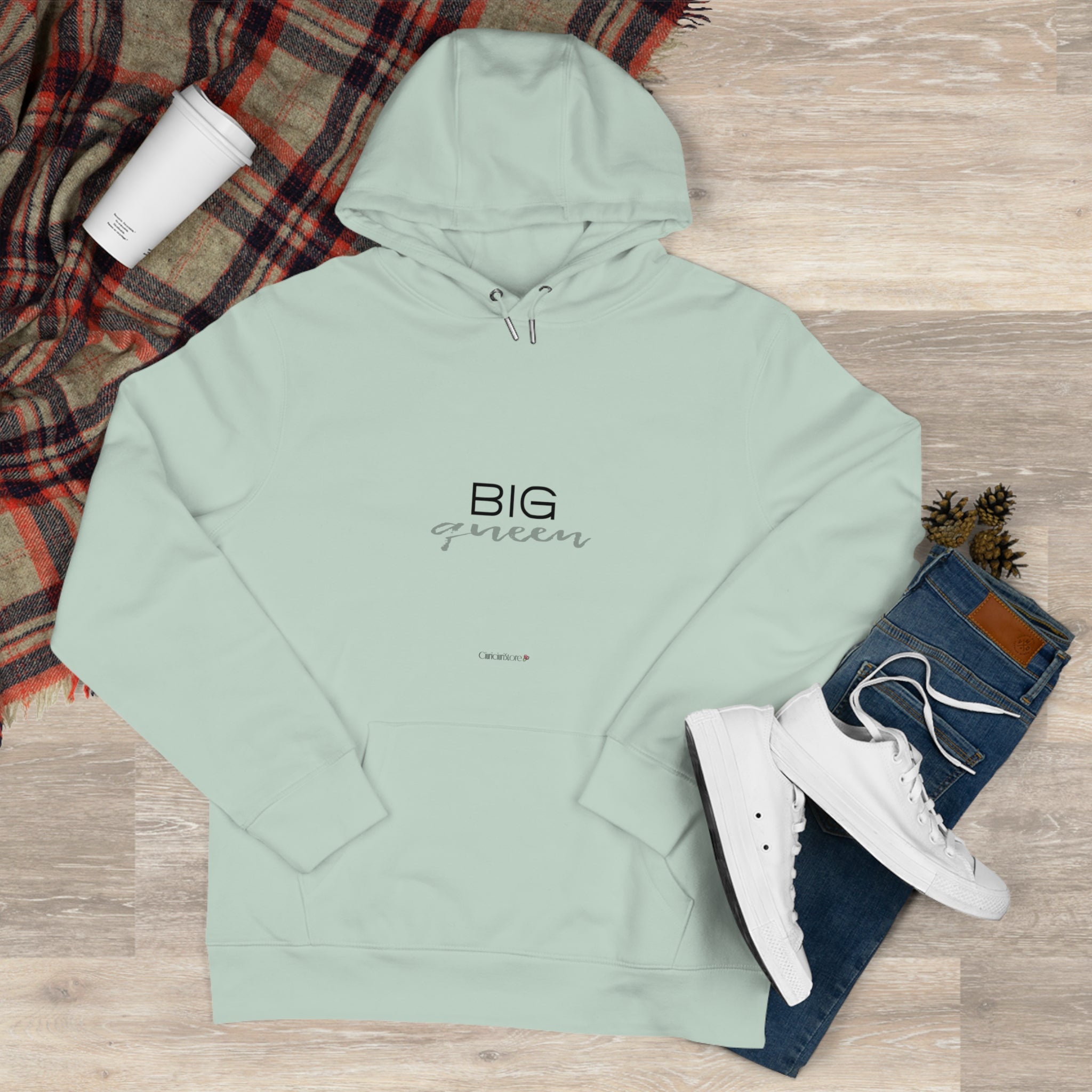 Big Queen Unisex Felpa Design