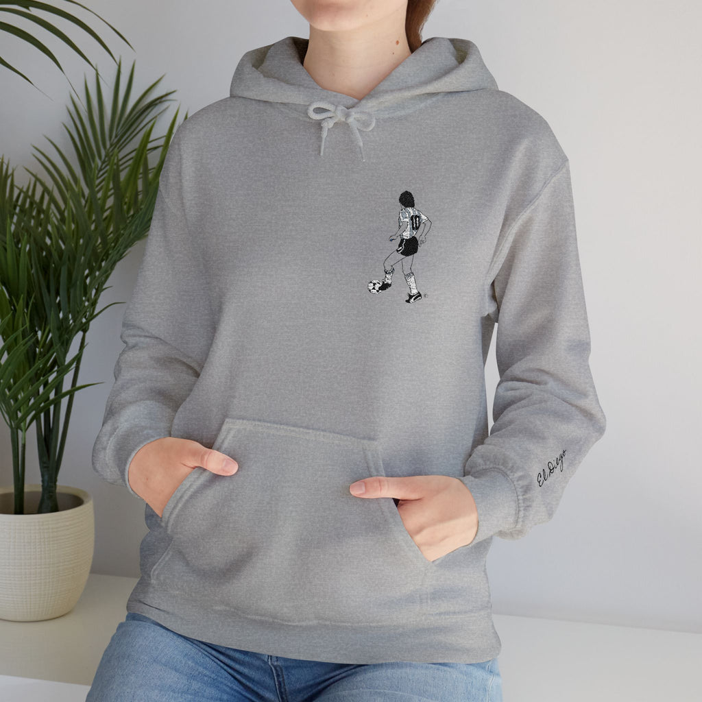 Maradona Iconic Hoodie -RICAMO