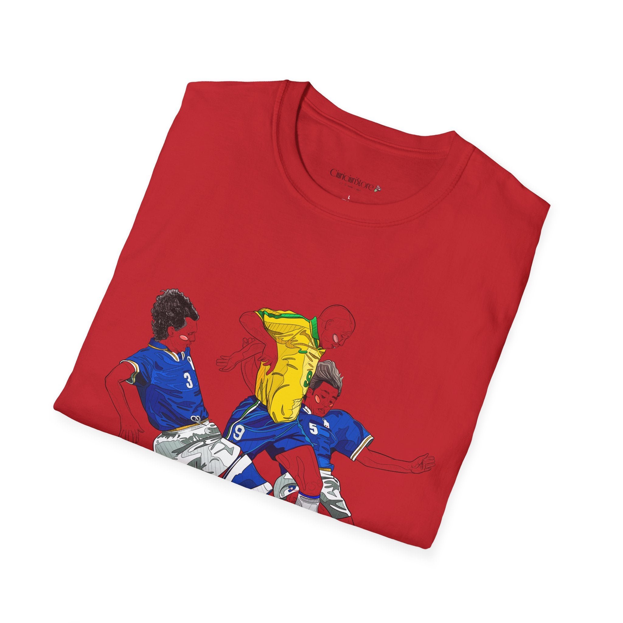 T shirt - Ronaldo Fenomeno -Cotone pettinato