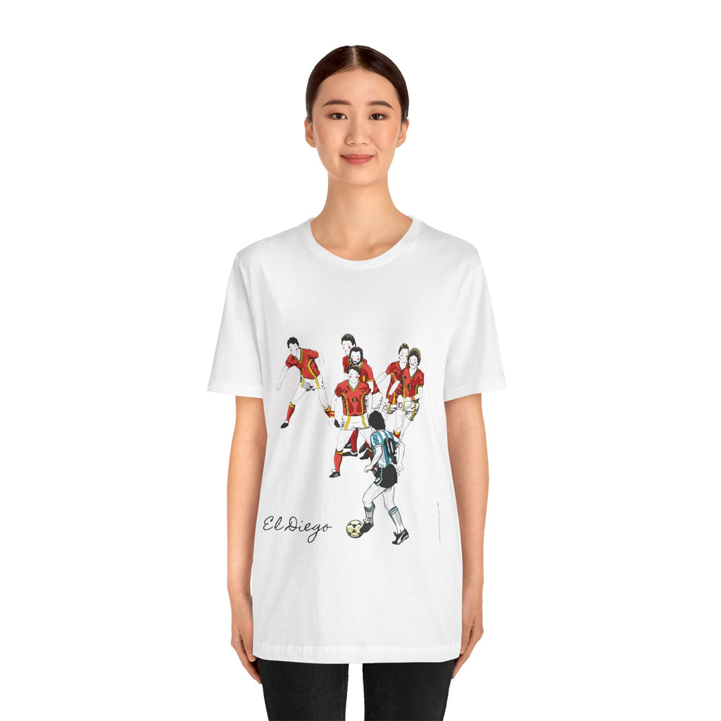 Iconic Maradona T-Shirt - Jersey