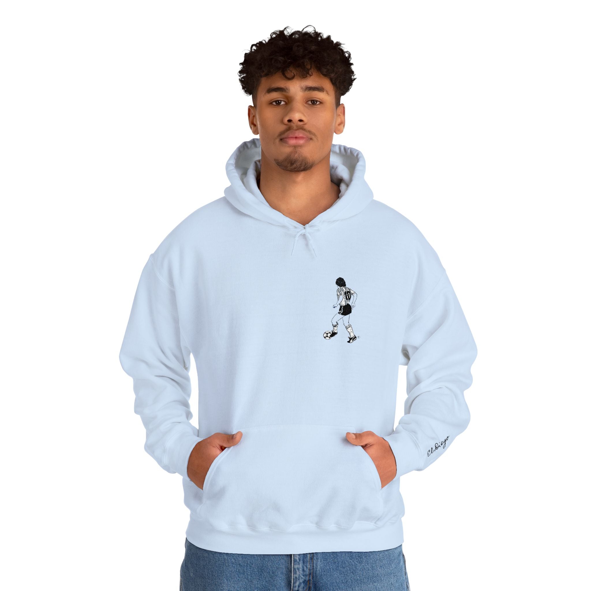 Maradona Iconic Hoodie -RICAMO