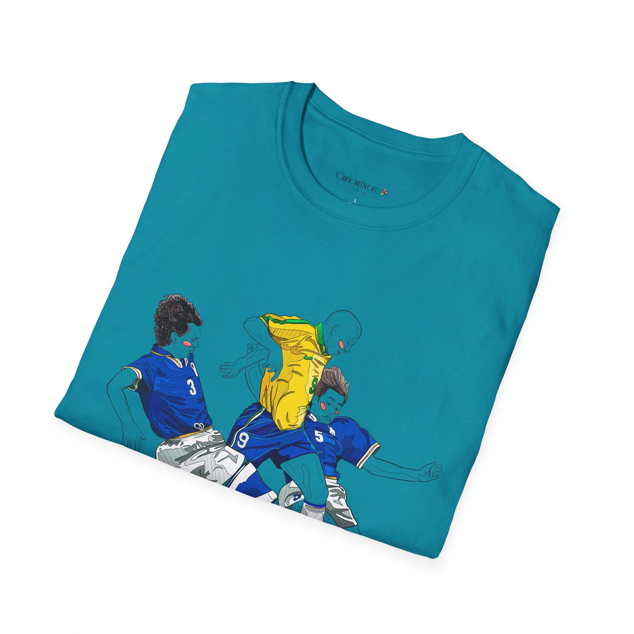 T shirt - Ronaldo Fenomeno -Cotone pettinato