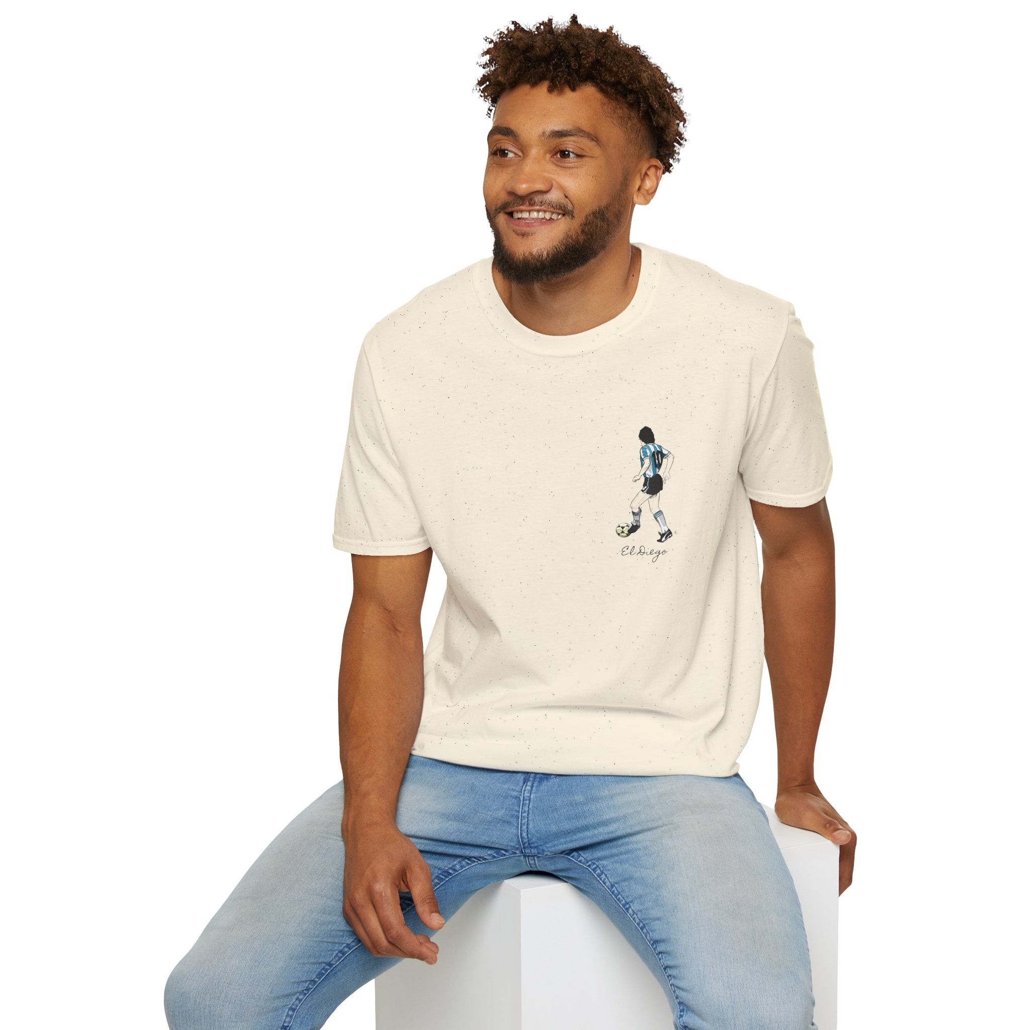 T-Shirt maradona ICONIC - cotone