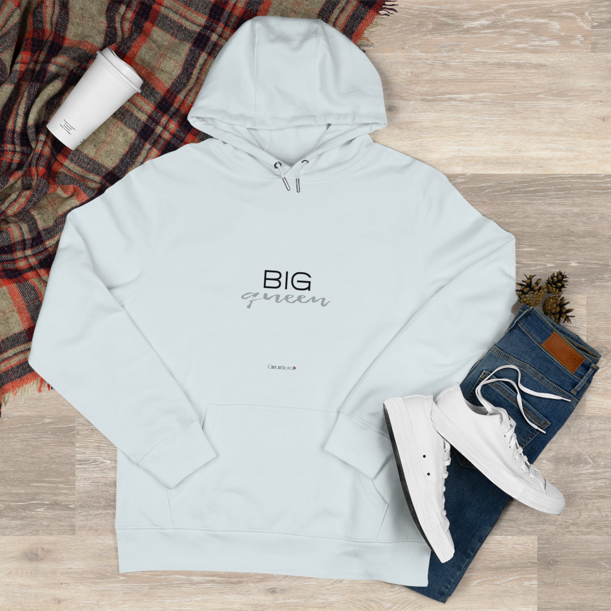 Big Queen Unisex Felpa Design