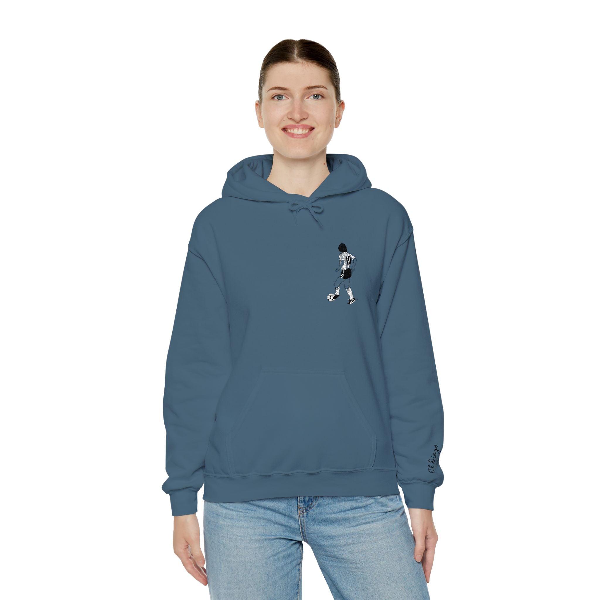Maradona Iconic Hoodie -RICAMO