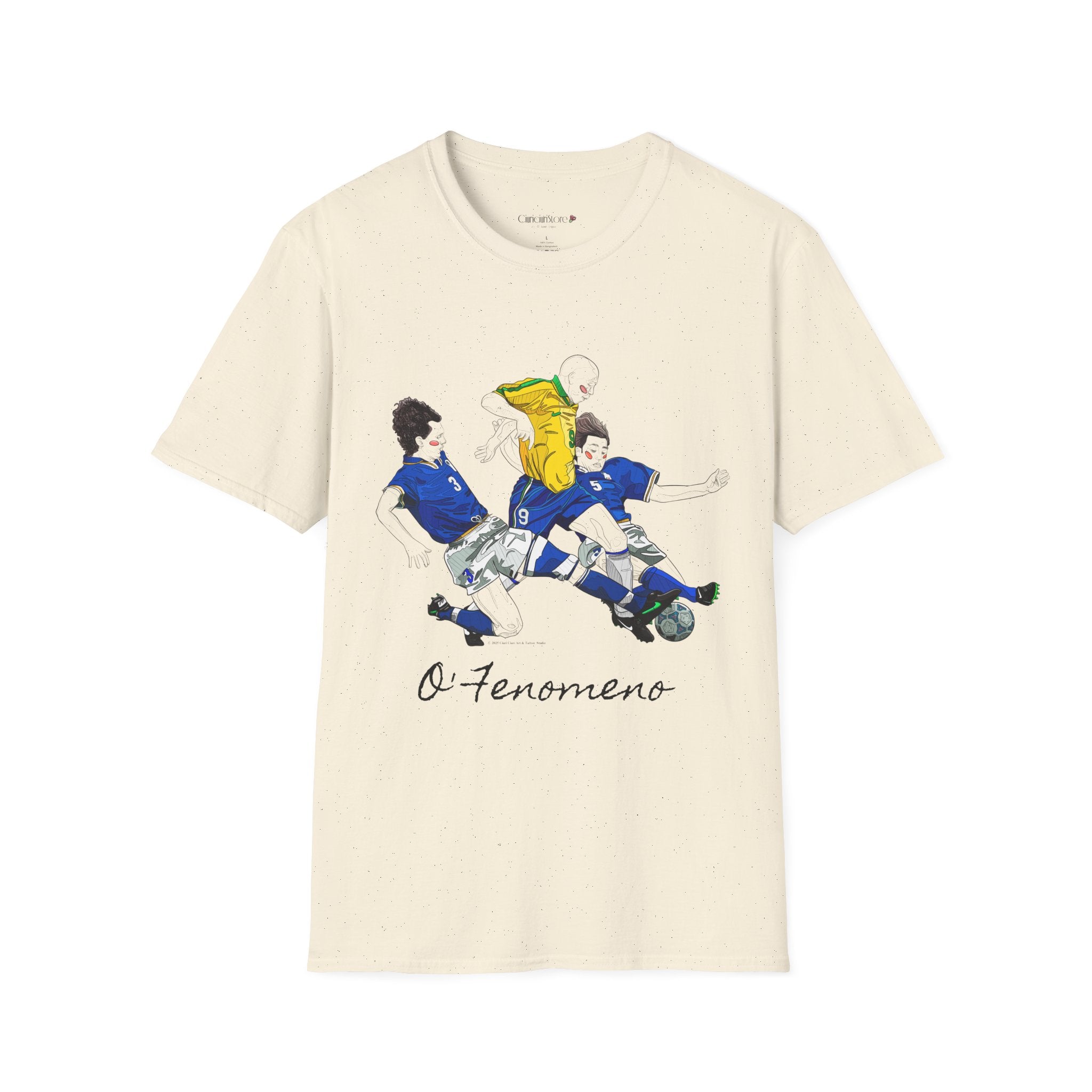 Soccer Legends Unisex T-Shirt - Ronaldo, Cannavaro, Maldini