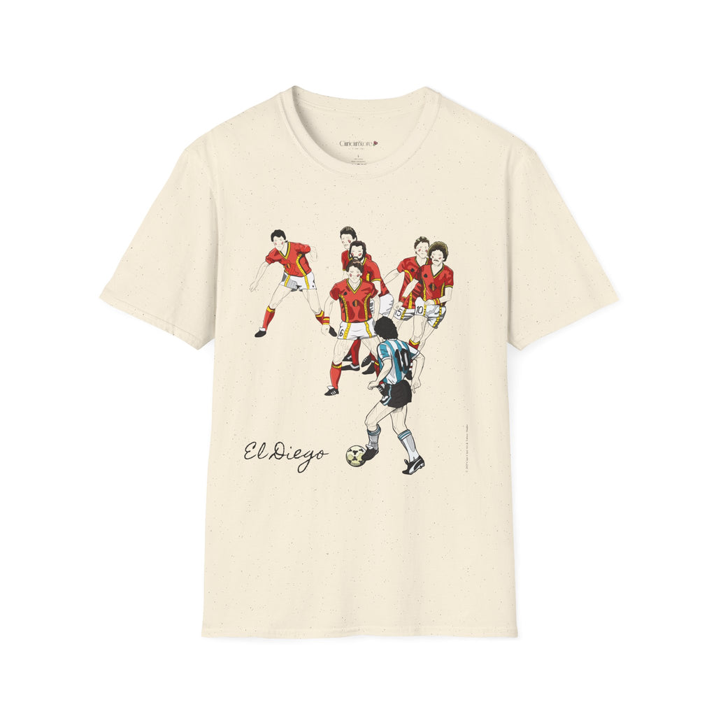 T shirt maradona ICONIC - cotone