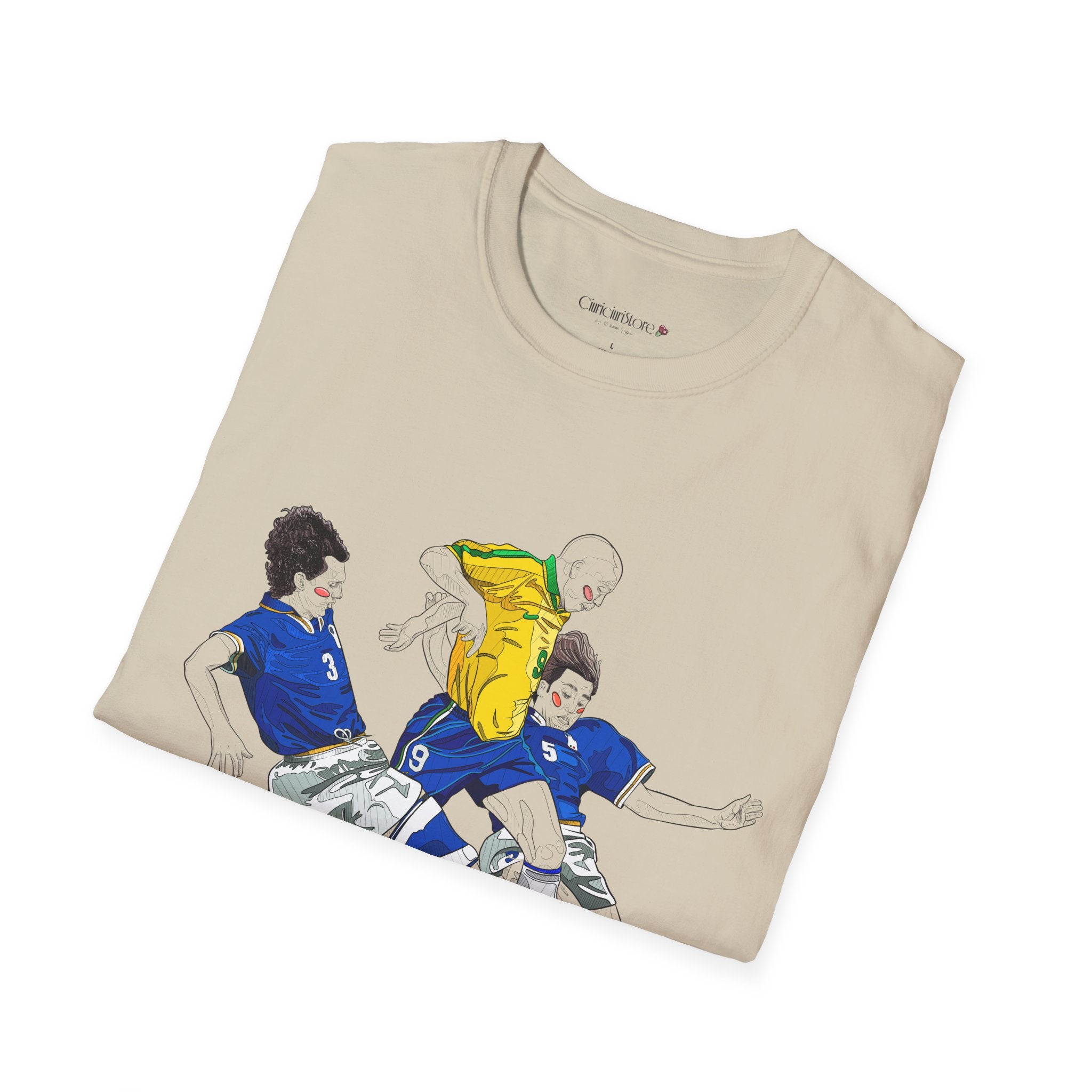 T shirt - Ronaldo Fenomeno -Cotone pettinato