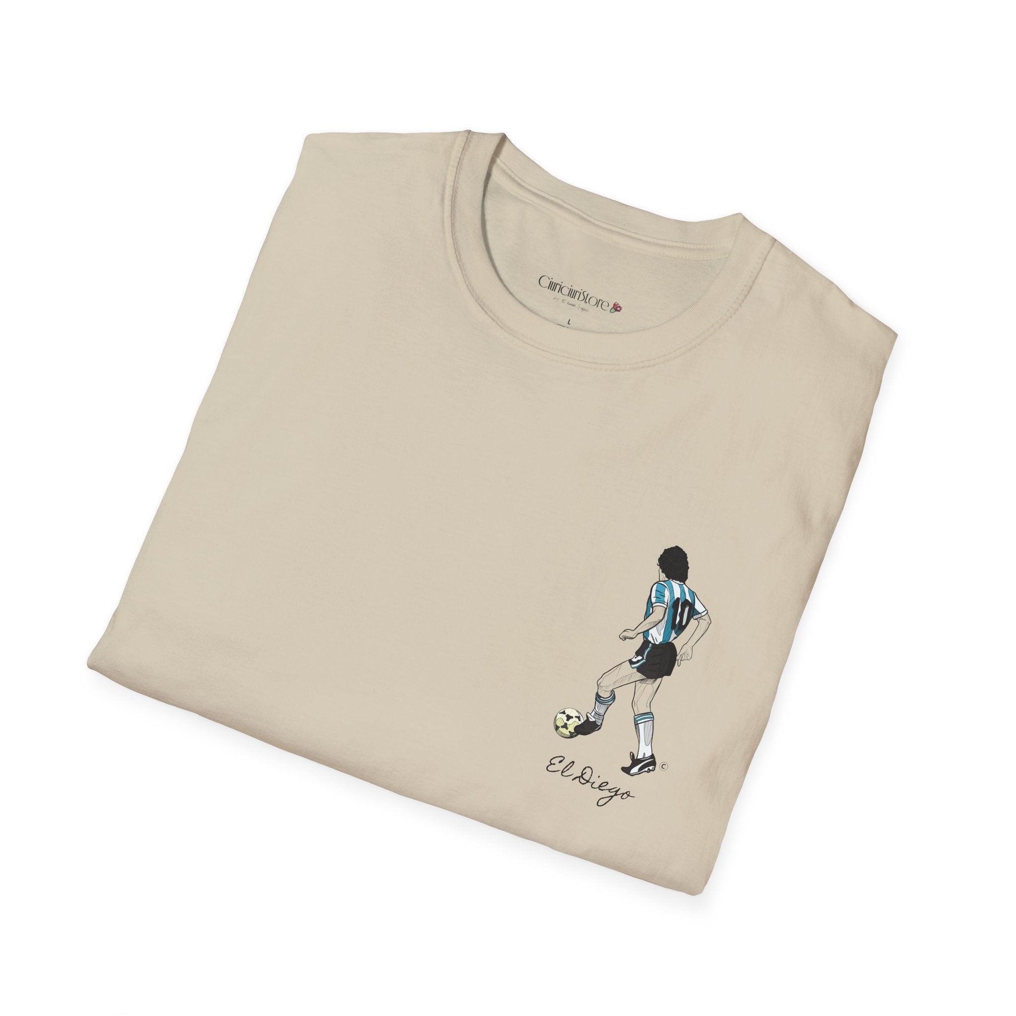T-Shirt maradona ICONIC - cotone