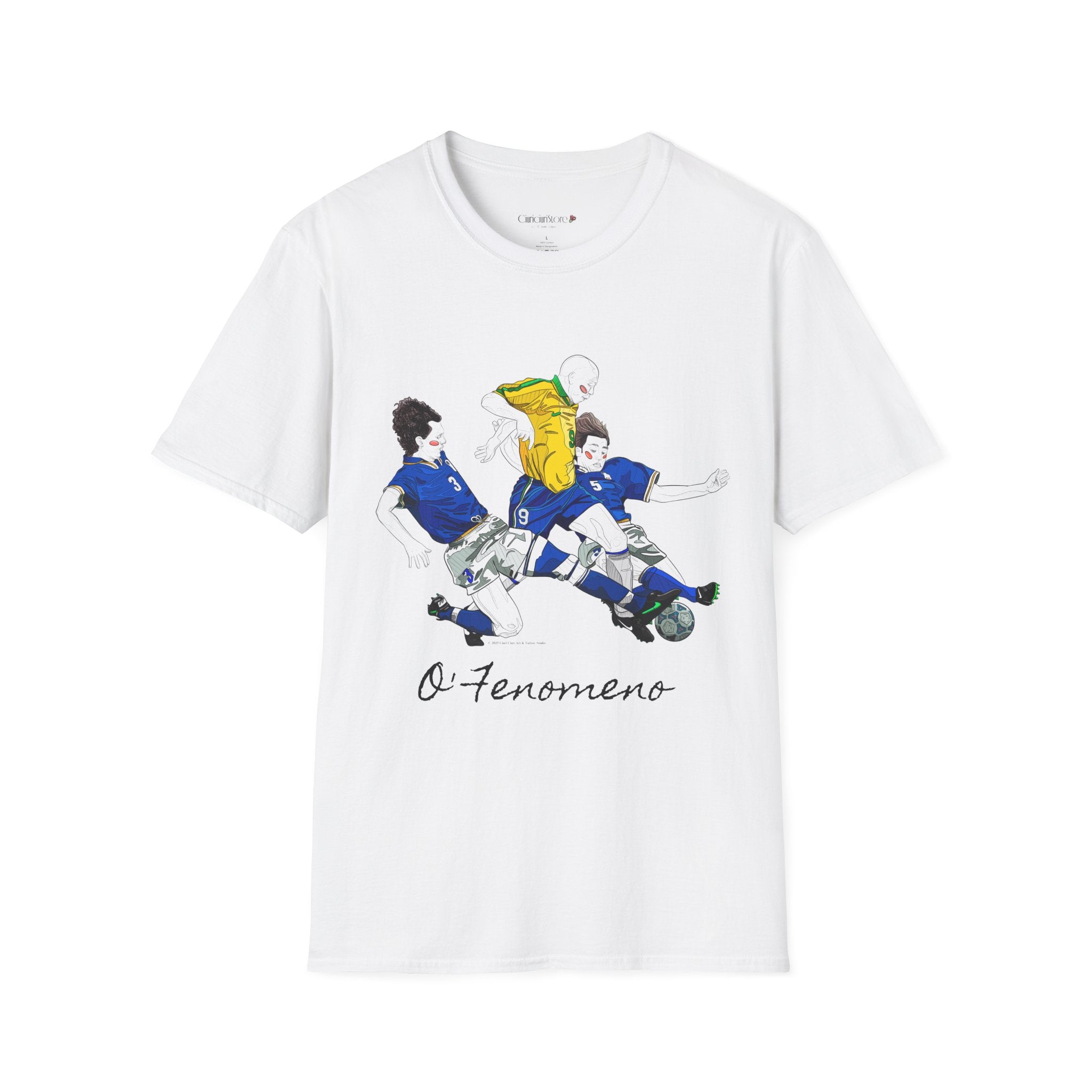 Soccer Legends Unisex T-Shirt - Ronaldo, Cannavaro, Maldini