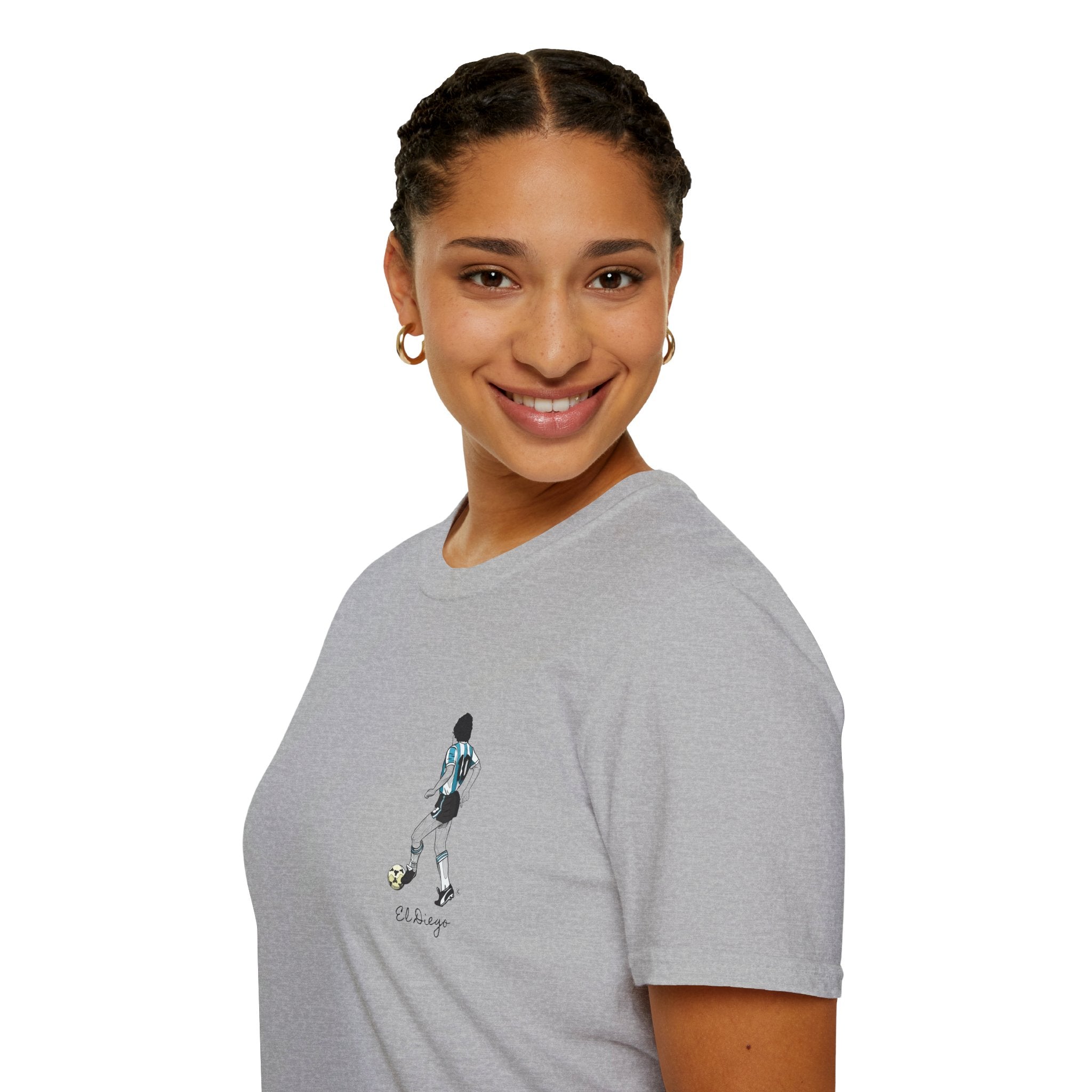 T-Shirt maradona ICONIC - cotone