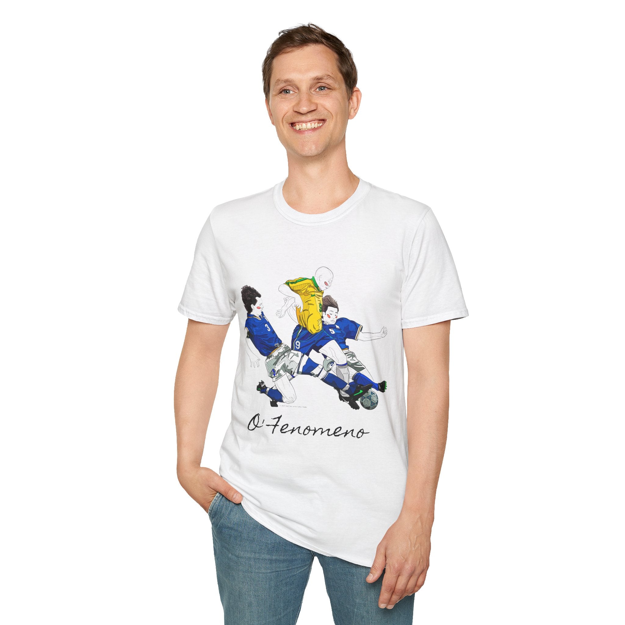 Soccer Legends Unisex T-Shirt - Ronaldo, Cannavaro, Maldini