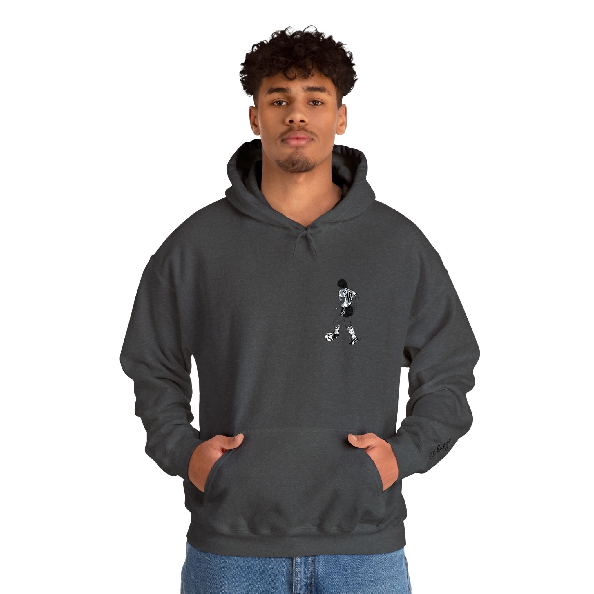 Maradona Iconic Hoodie -RICAMO