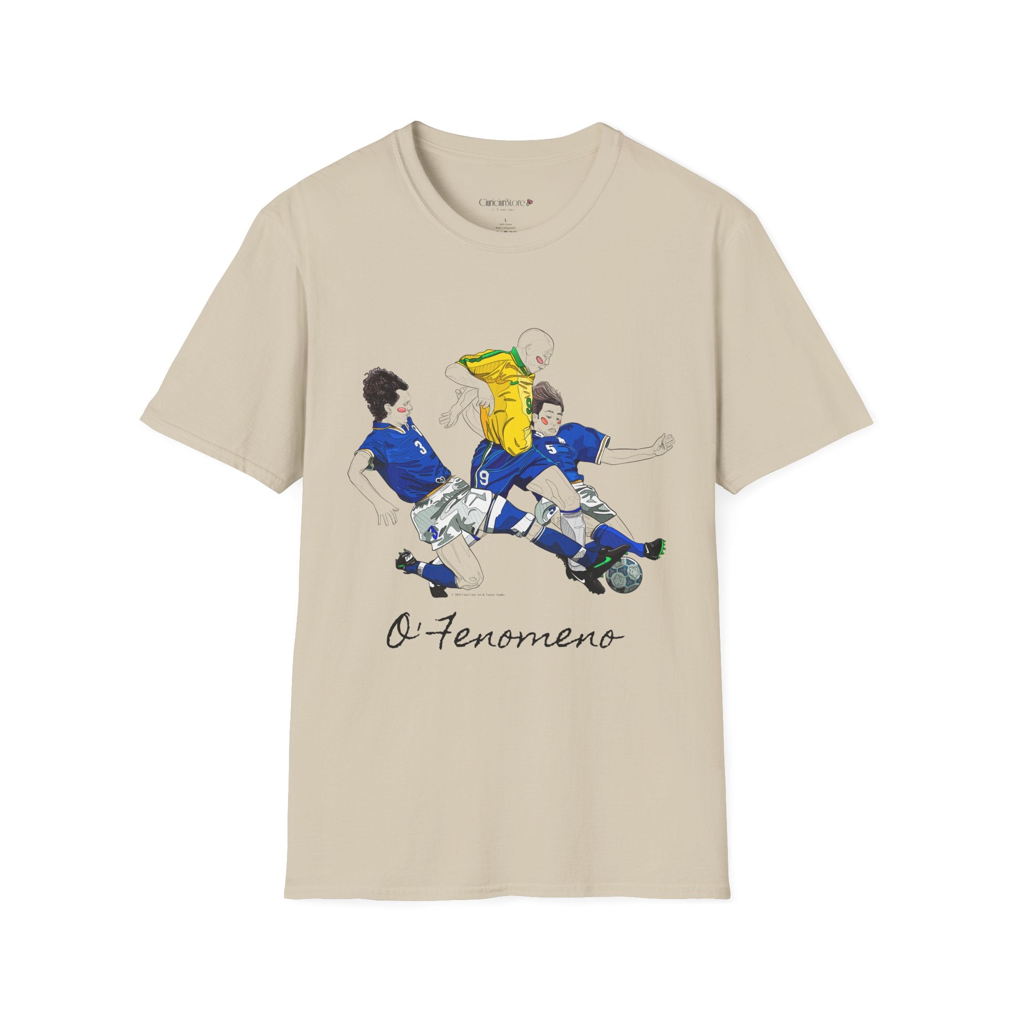 Soccer Legends Unisex T-Shirt - Ronaldo, Cannavaro, Maldini