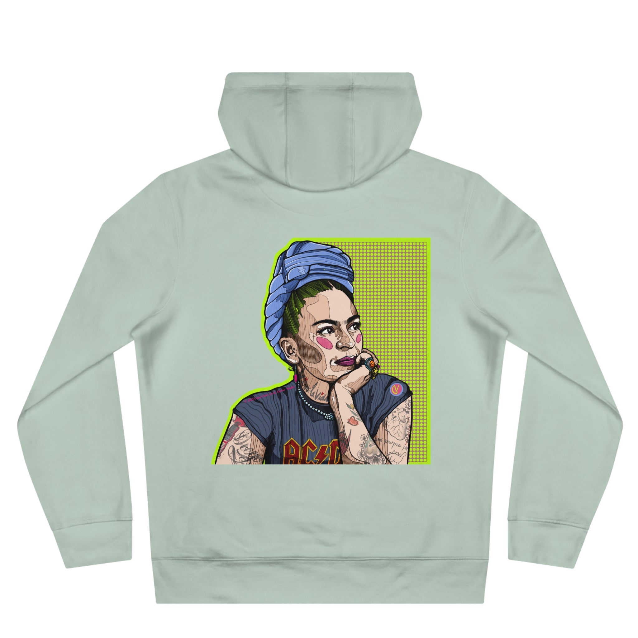Frida Kahlo Rock Felpa Design