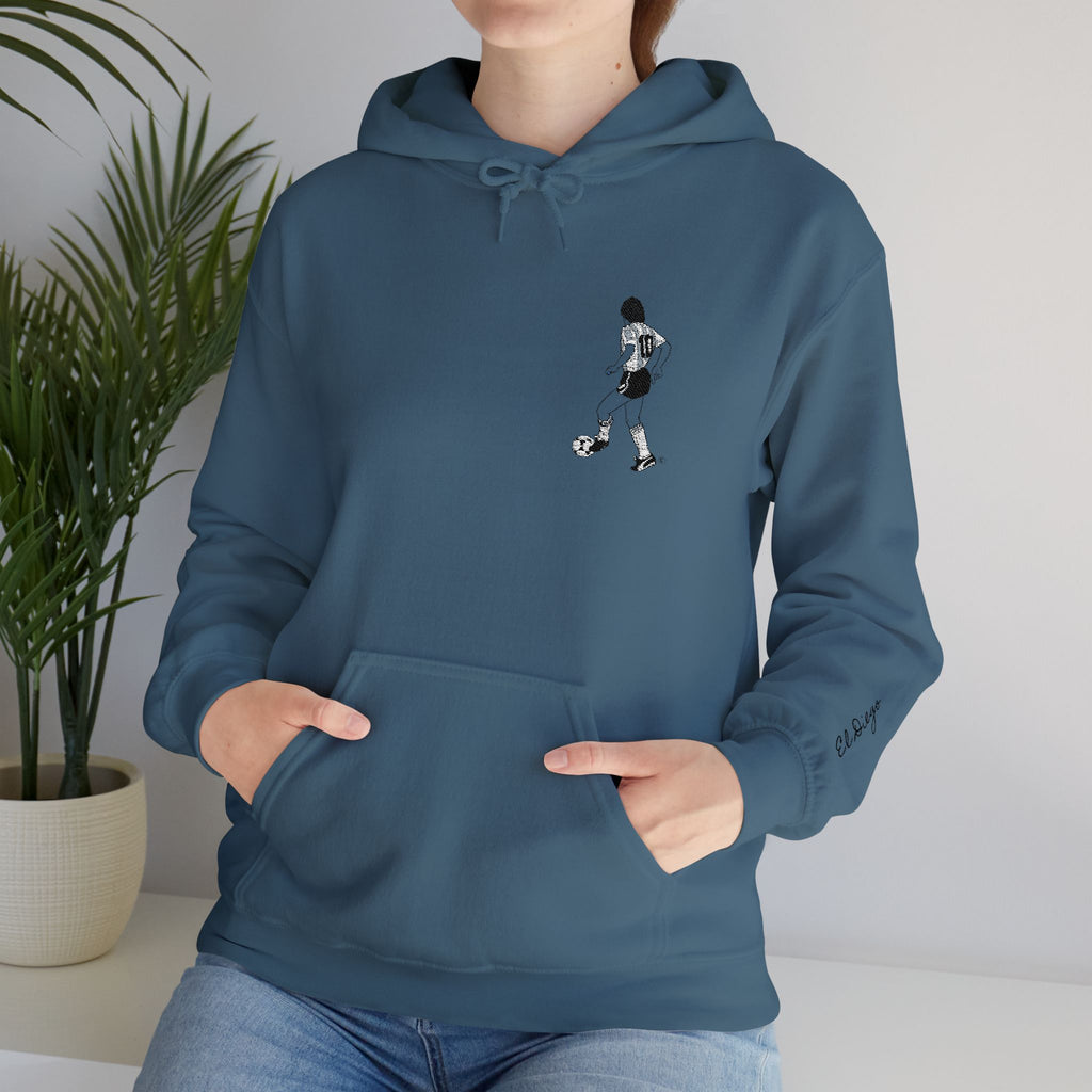 Maradona Iconic Hoodie -RICAMO