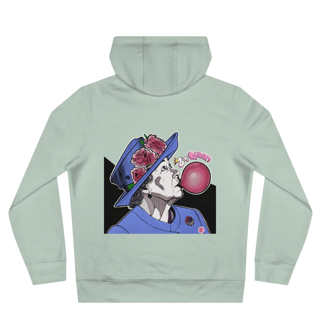 Big Queen Unisex Felpa Design