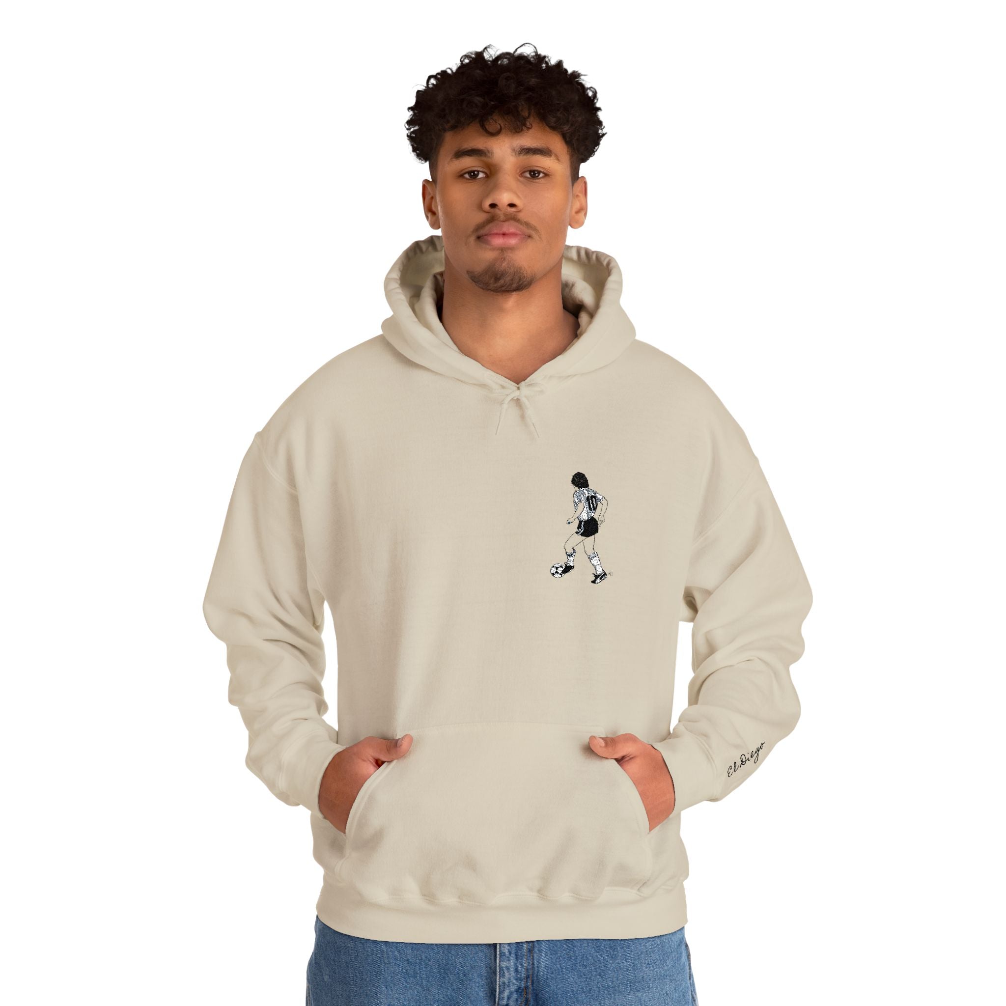 Maradona Iconic Hoodie -RICAMO