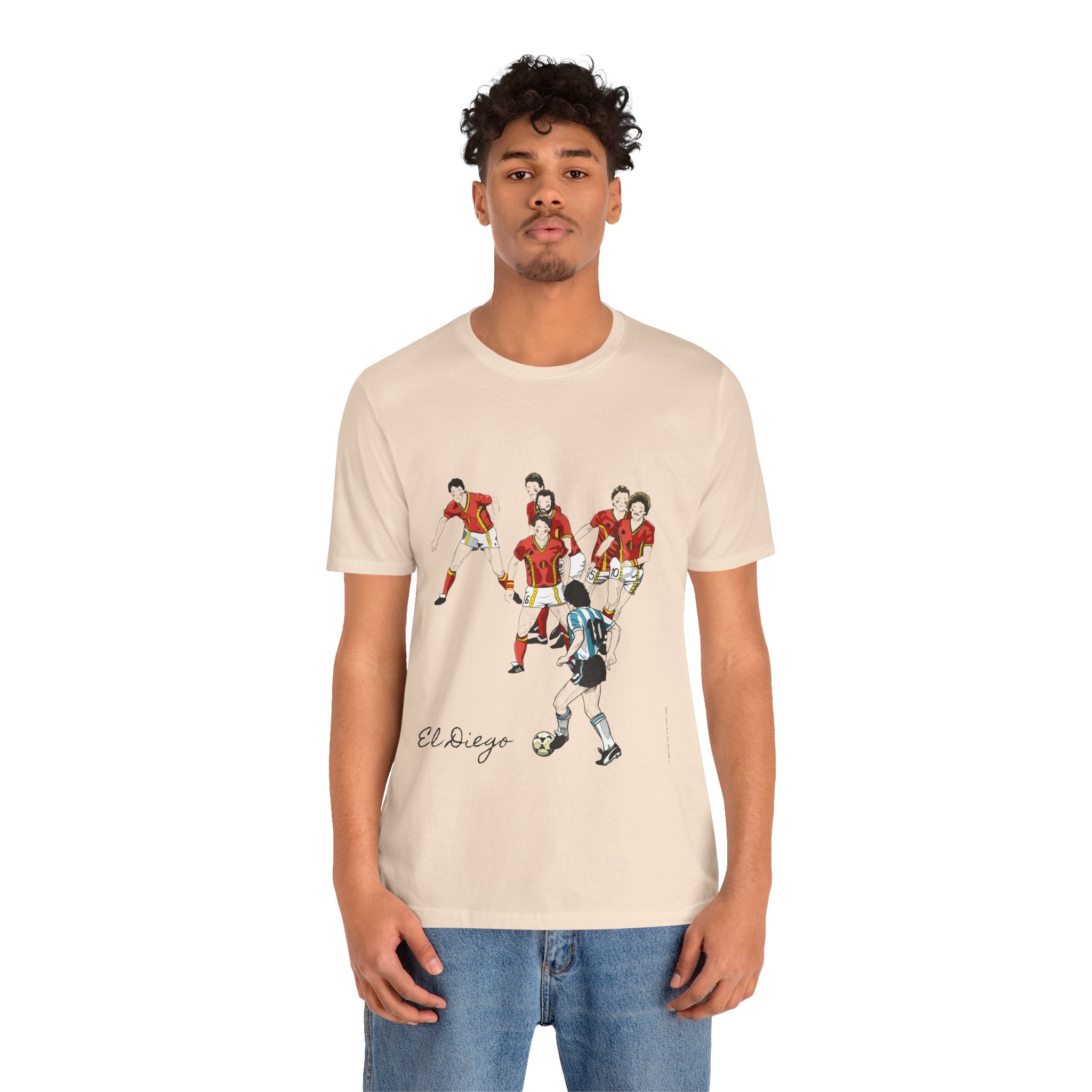 Iconic Maradona T-Shirt - Jersey