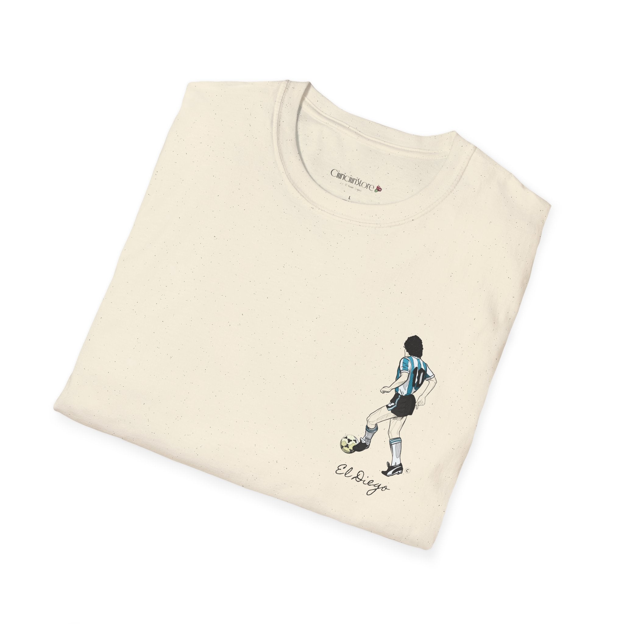 T-Shirt maradona ICONIC - cotone