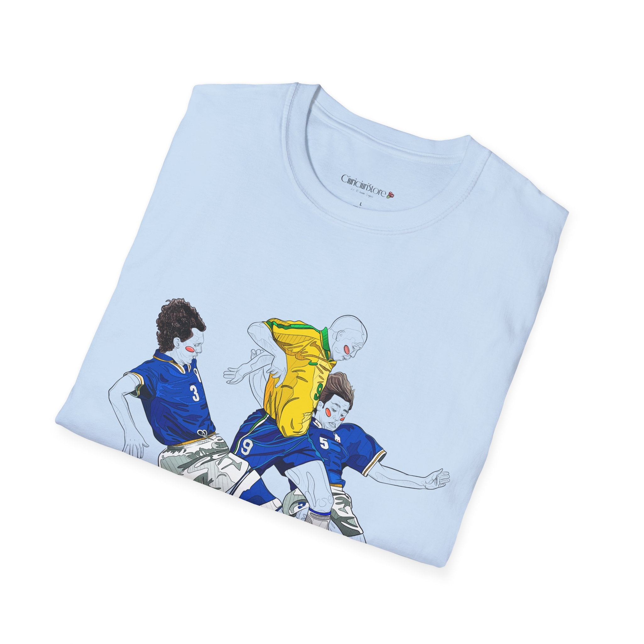 T shirt - Ronaldo Fenomeno -Cotone pettinato