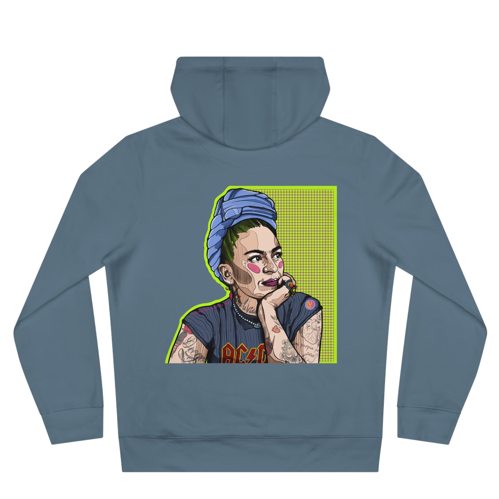 Frida Kahlo Rock Felpa Design