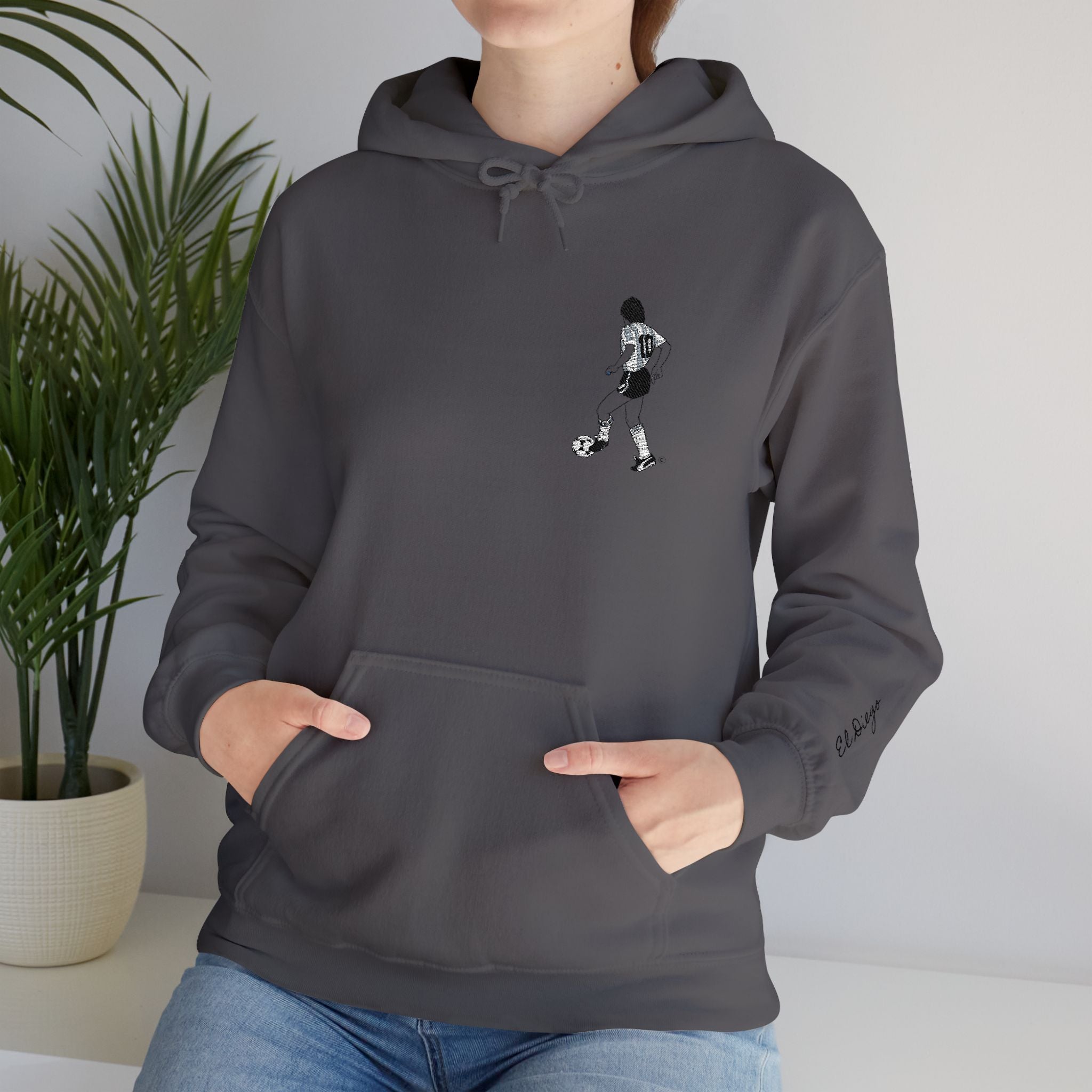 Maradona Iconic Hoodie -RICAMO