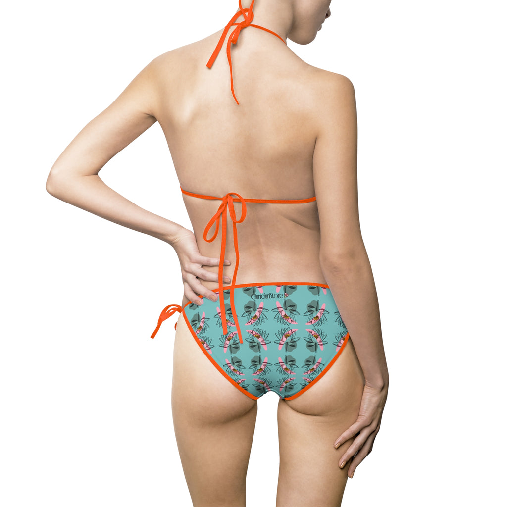Costume da bagno bikini da donna Tropical colors