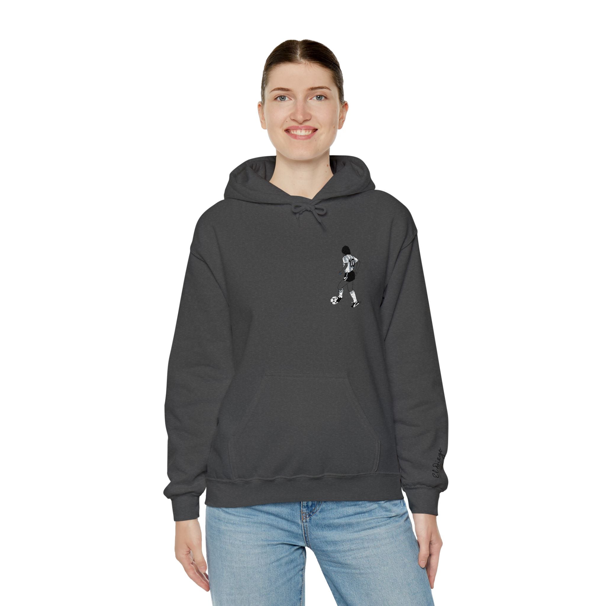Maradona Iconic Hoodie -RICAMO