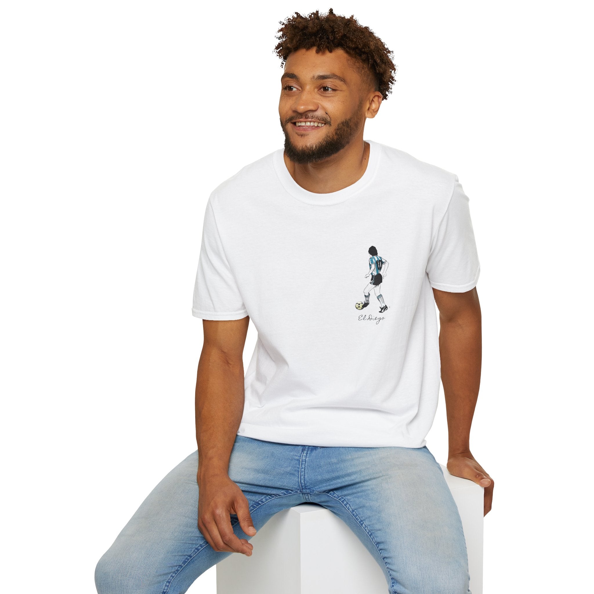 T-Shirt maradona ICONIC - cotone