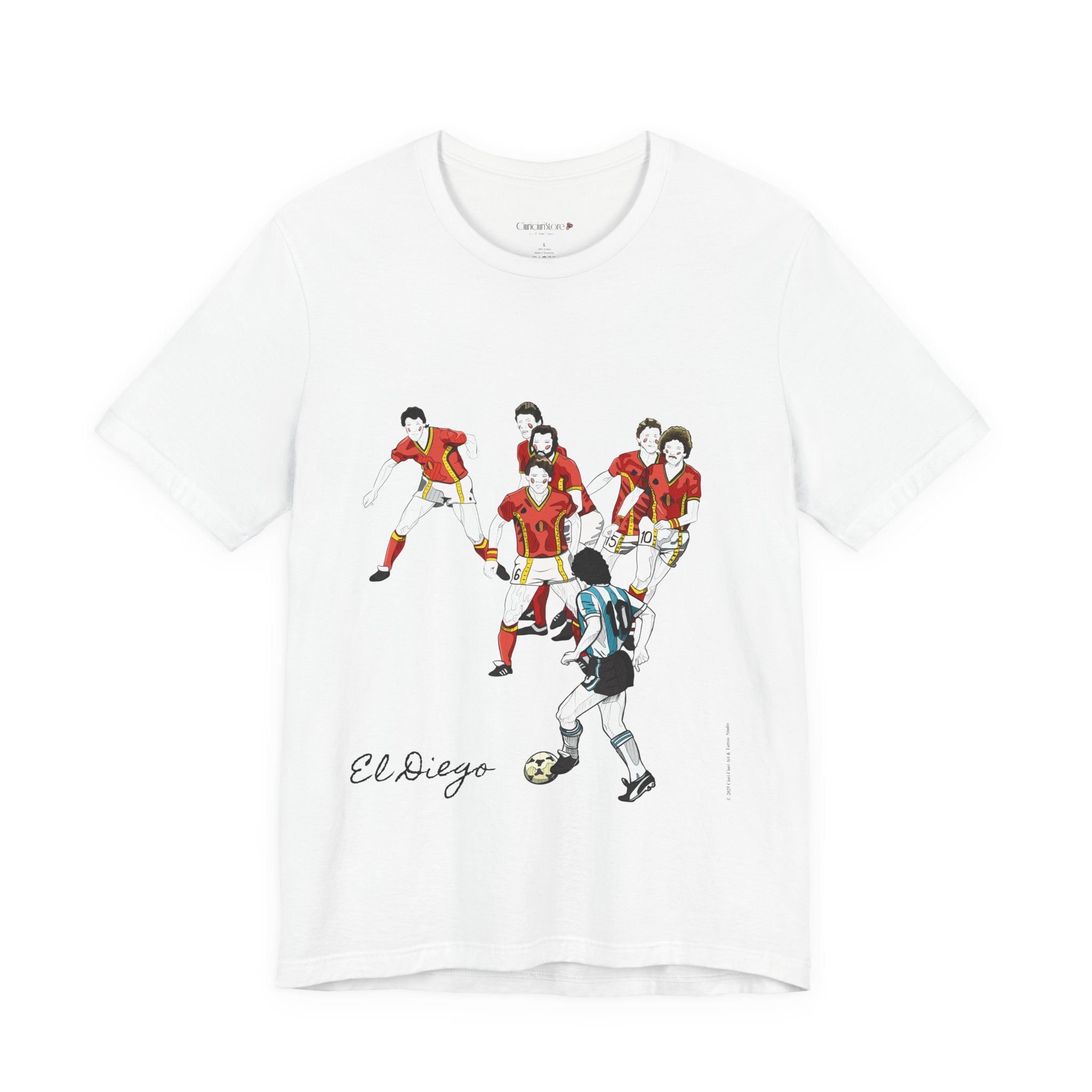 Iconic Maradona T-Shirt - Jersey