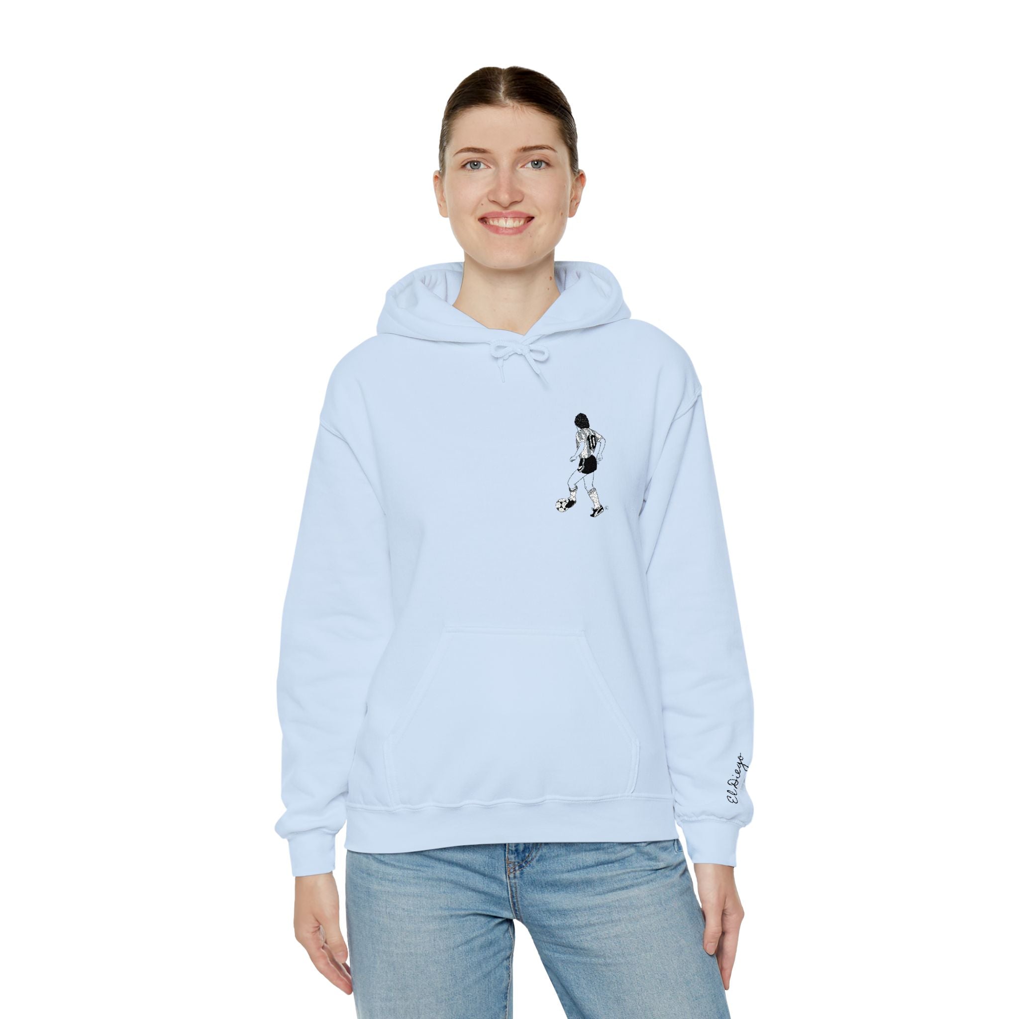 Maradona Iconic Hoodie -RICAMO