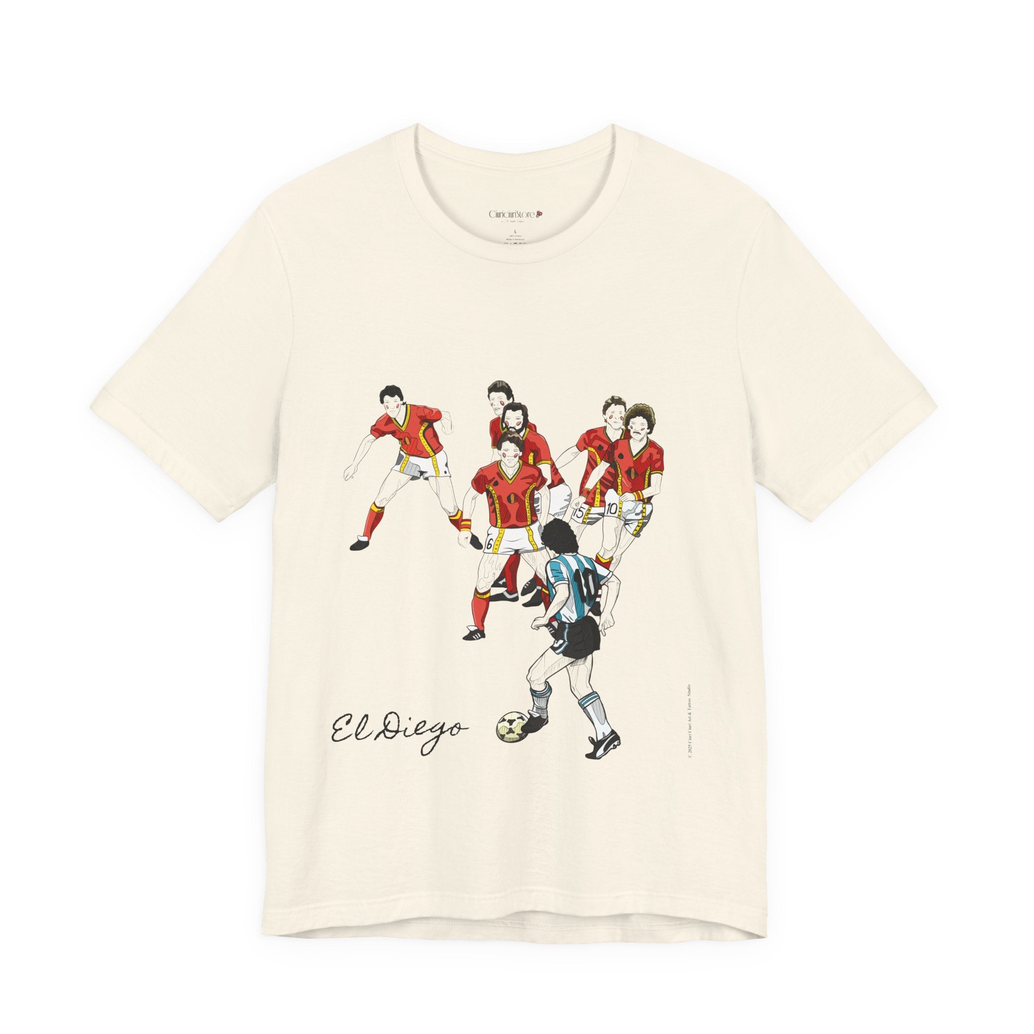 Iconic Maradona T-Shirt - Jersey
