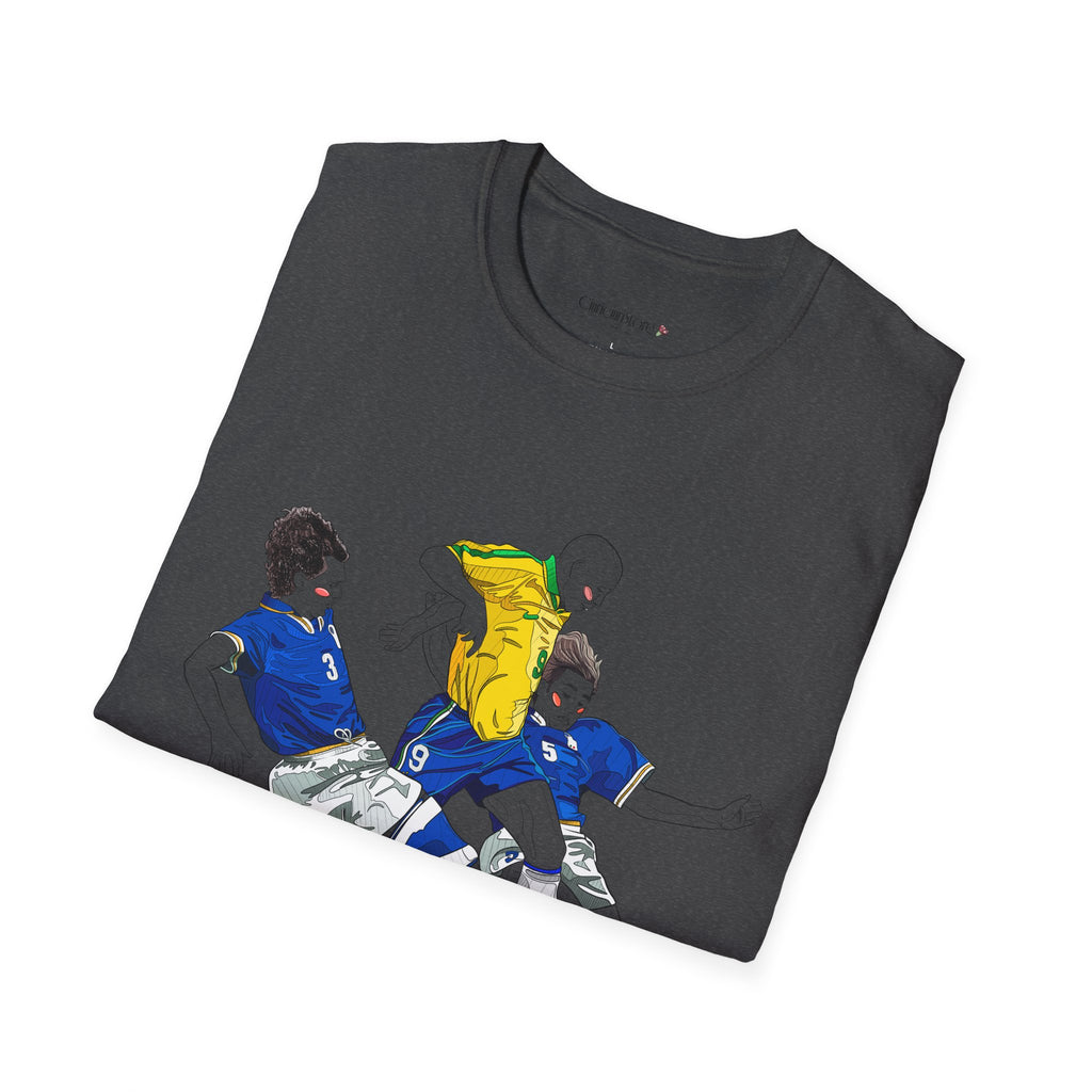 T shirt - Ronaldo Fenomeno -Cotone pettinato