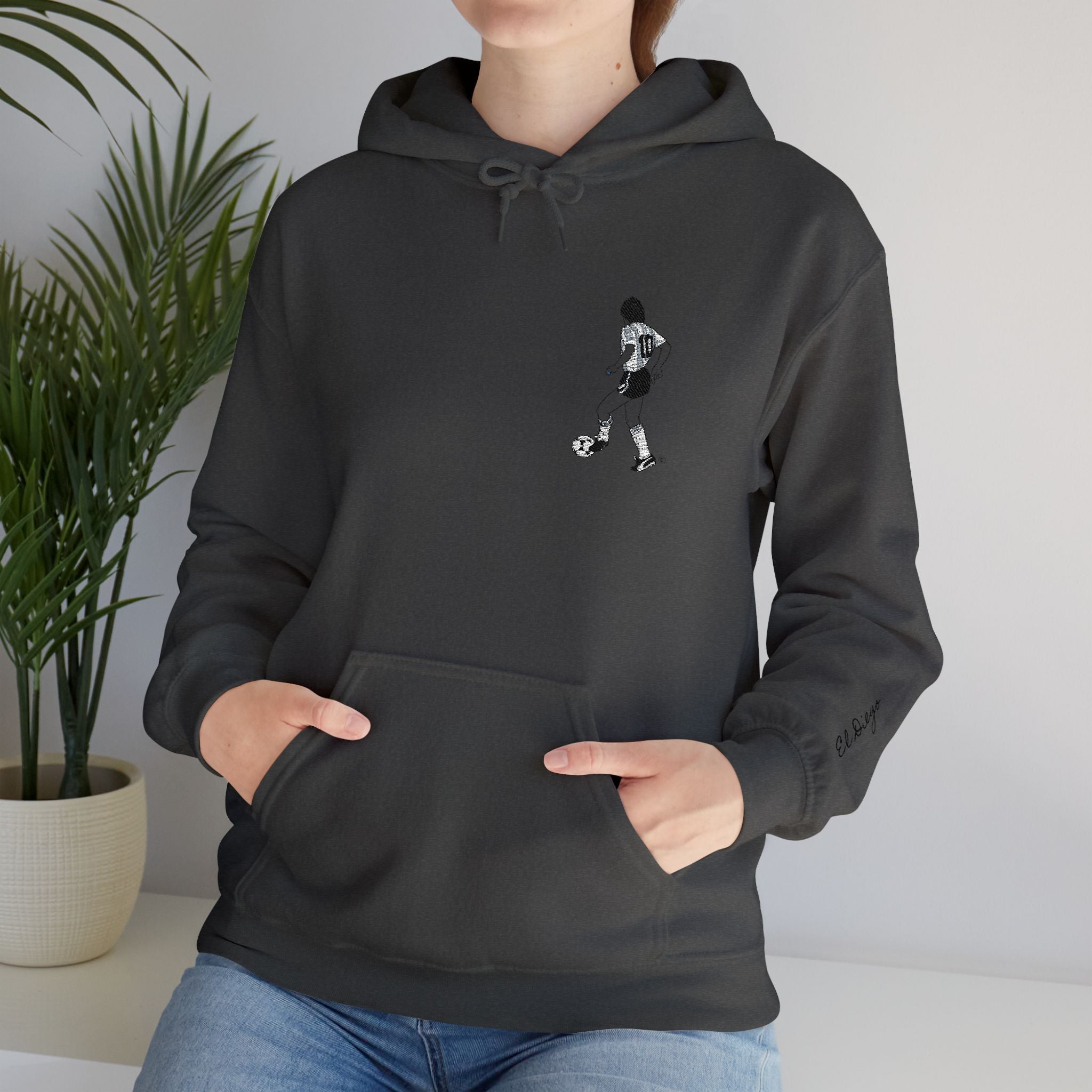 Maradona Iconic Hoodie -RICAMO