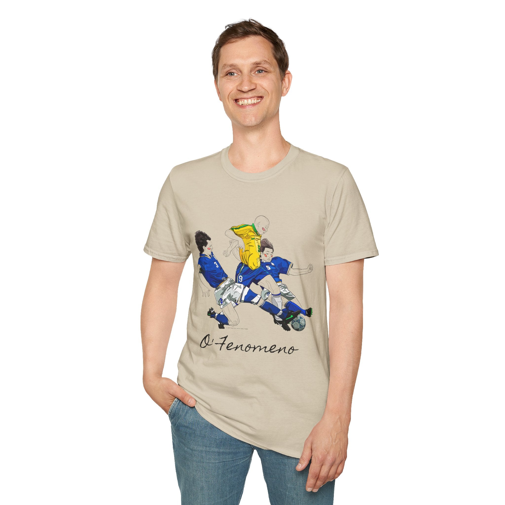 Soccer Legends Unisex T-Shirt - Ronaldo, Cannavaro, Maldini
