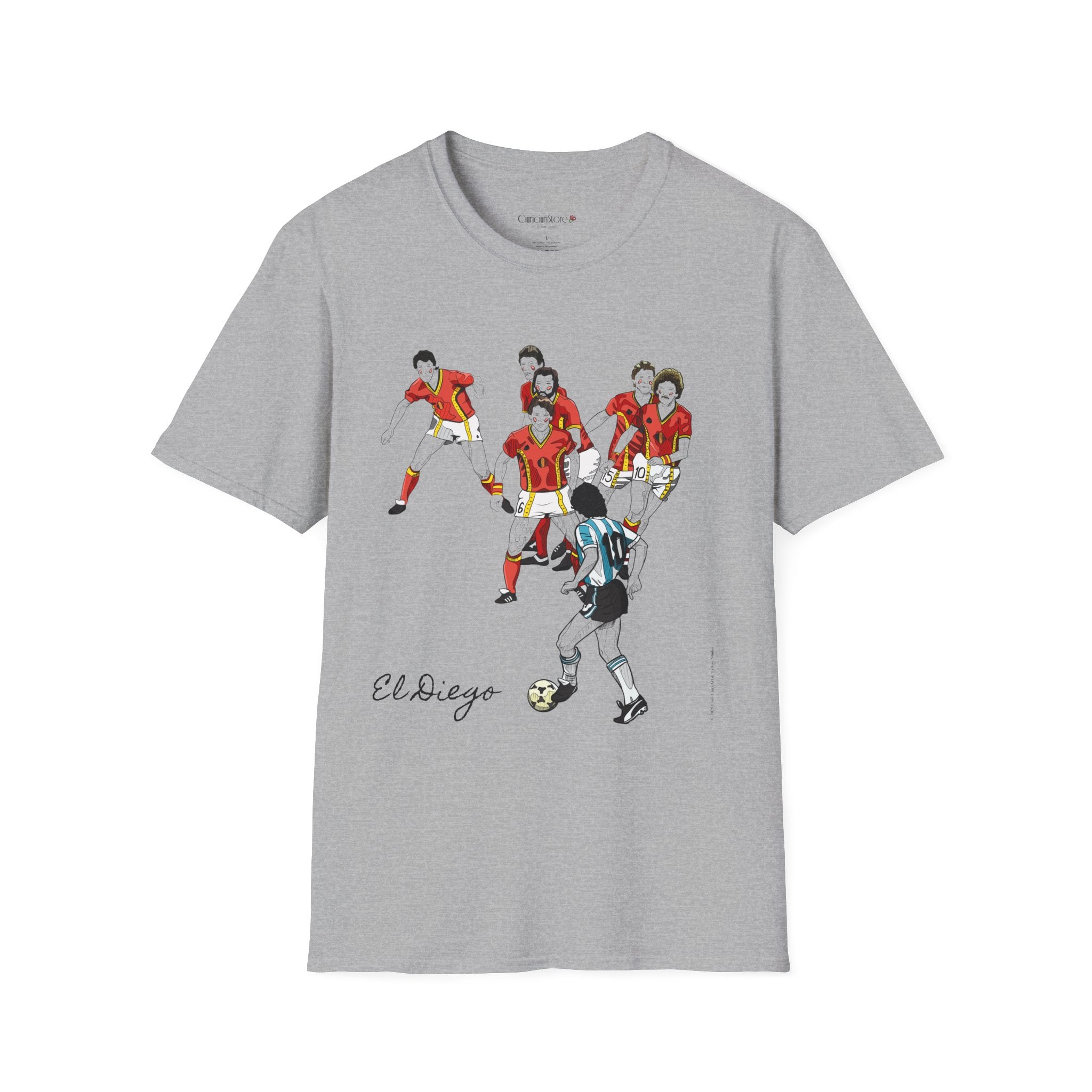T shirt maradona ICONIC - cotone