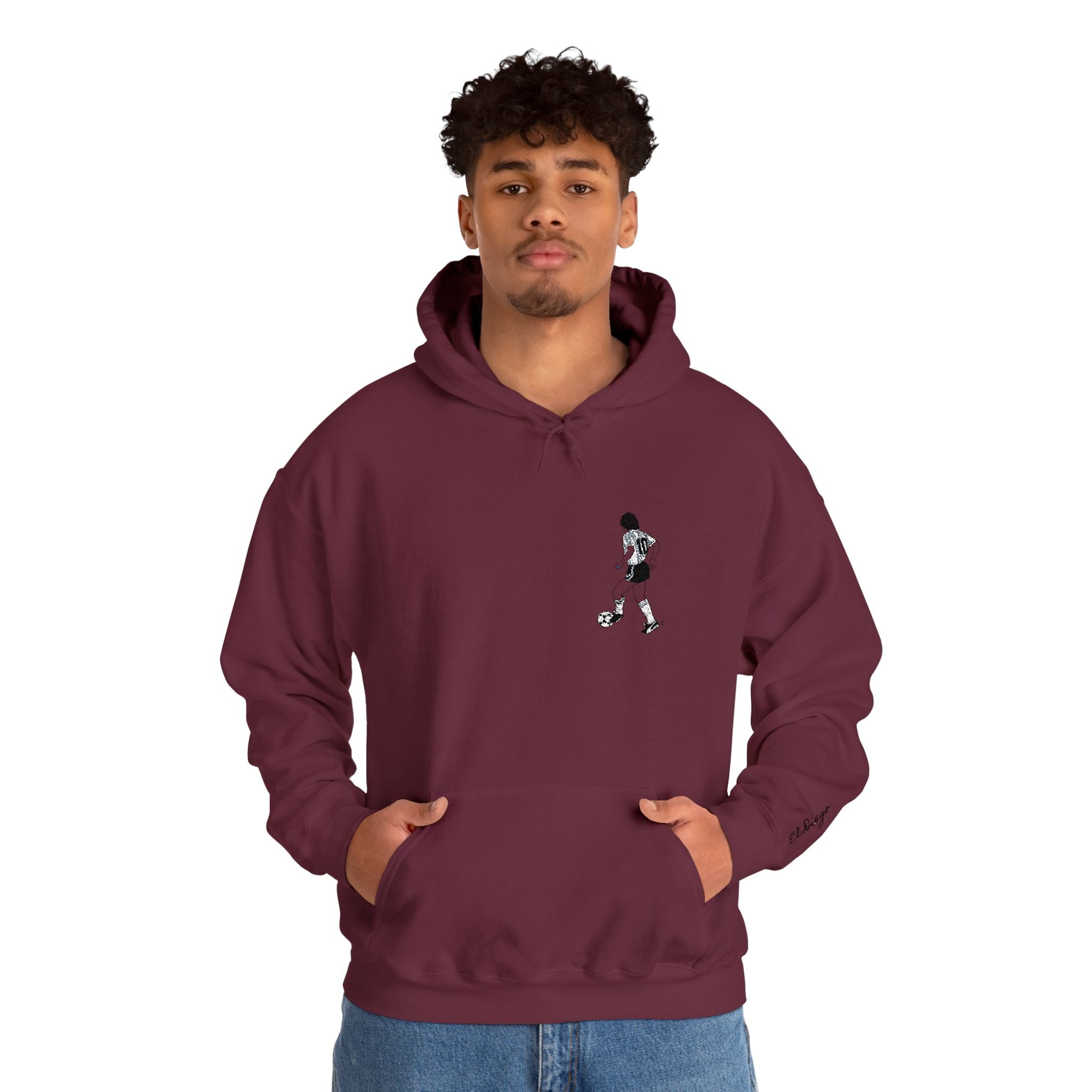 Maradona Iconic Hoodie -RICAMO