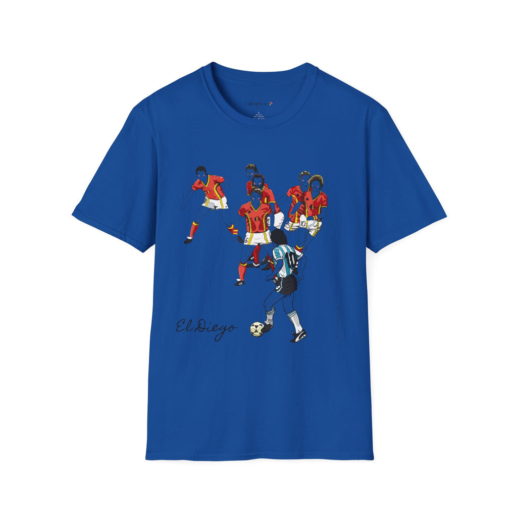 Iconic Maradona T-Shirt - Cotone pettinato