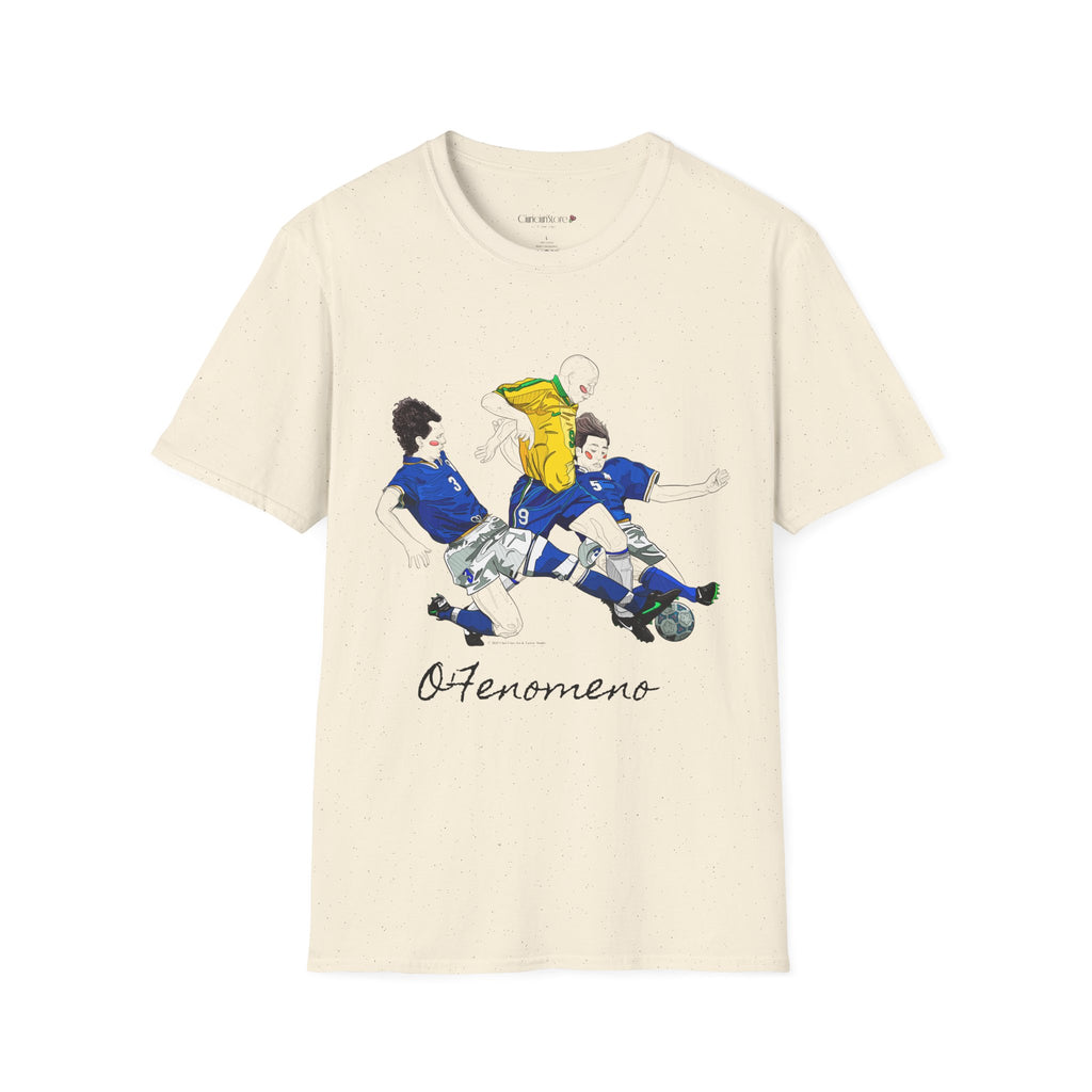 T shirt - Ronaldo Fenomeno -Cotone pettinato