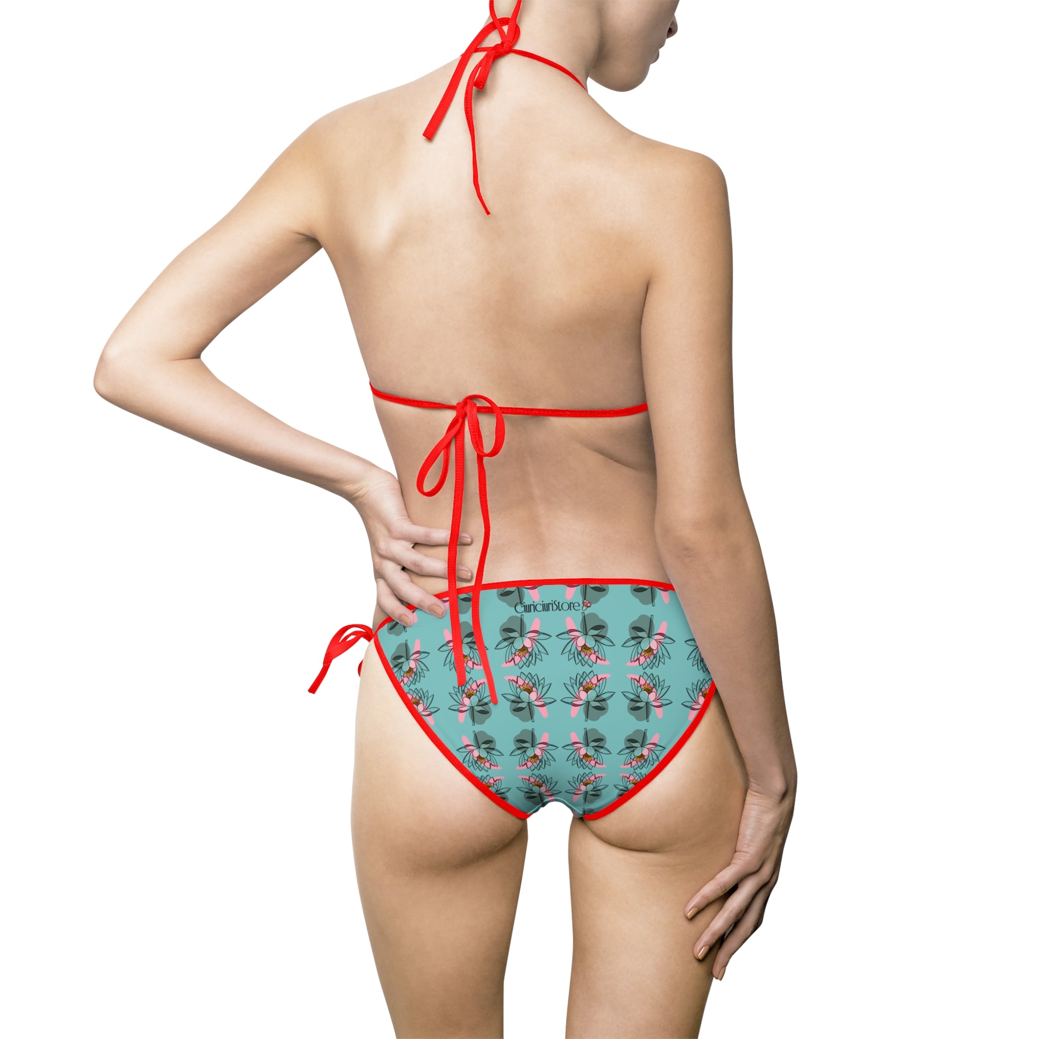 Costume da bagno bikini da donna Tropical colors
