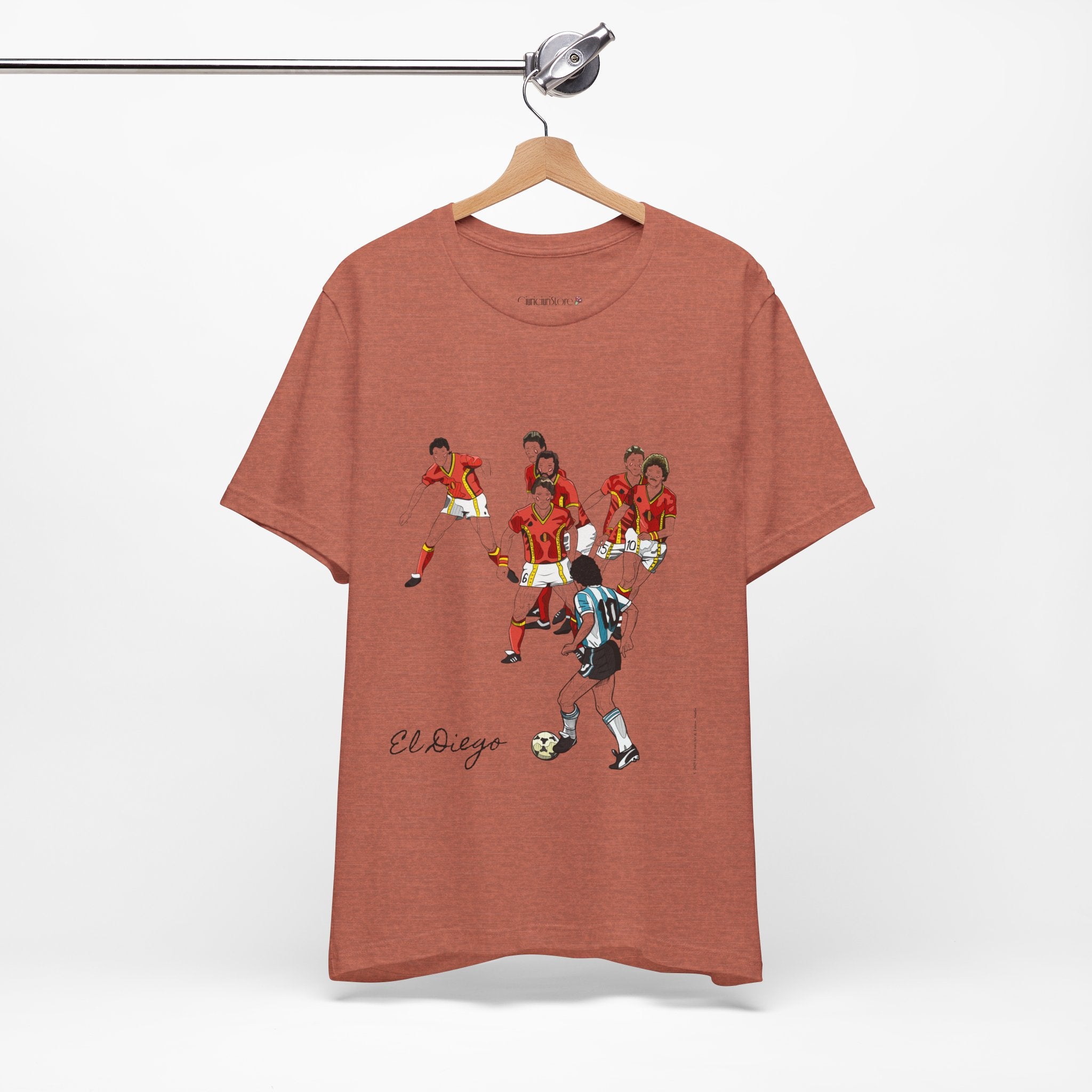 Iconic Maradona T-Shirt - Jersey