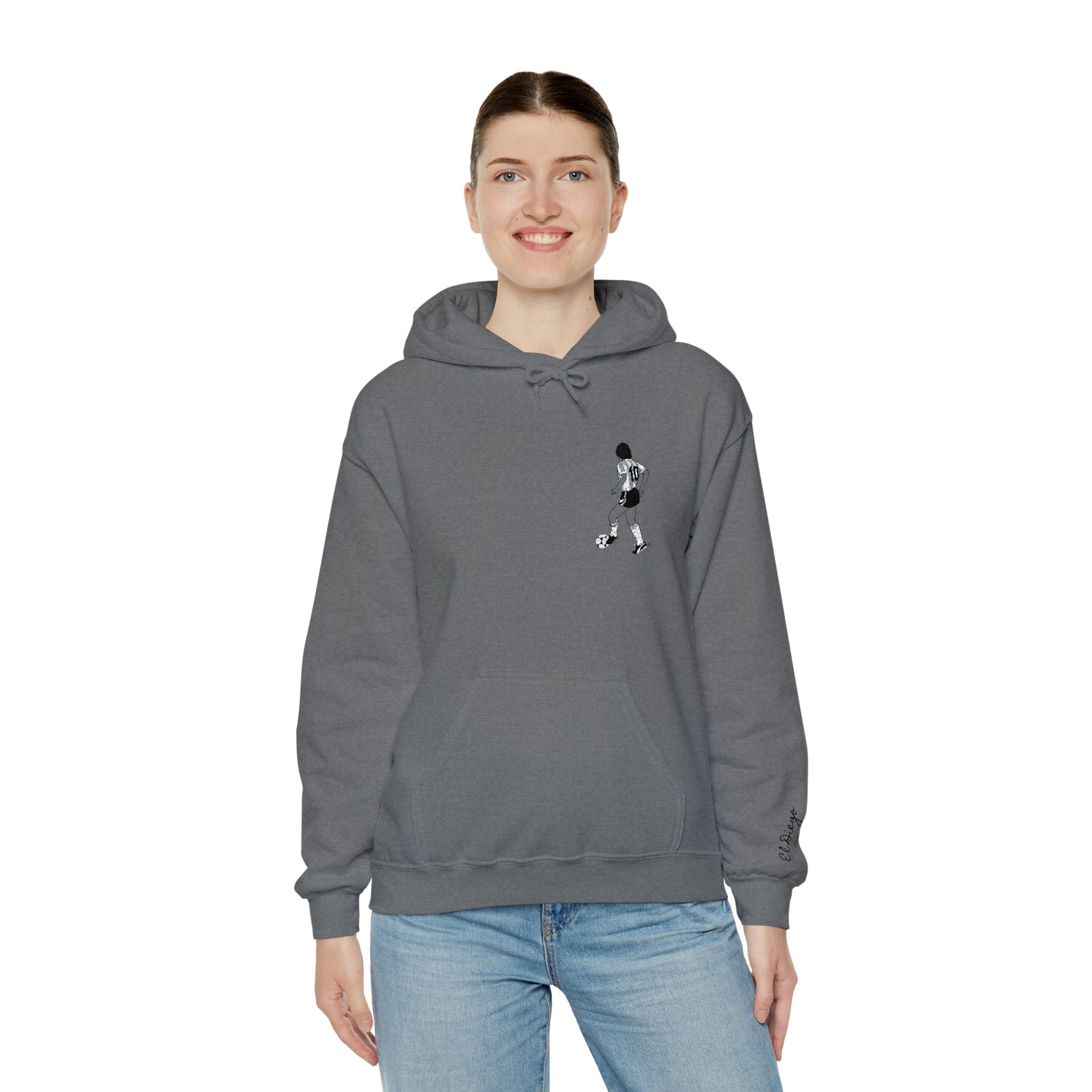 Maradona Iconic Hoodie -RICAMO