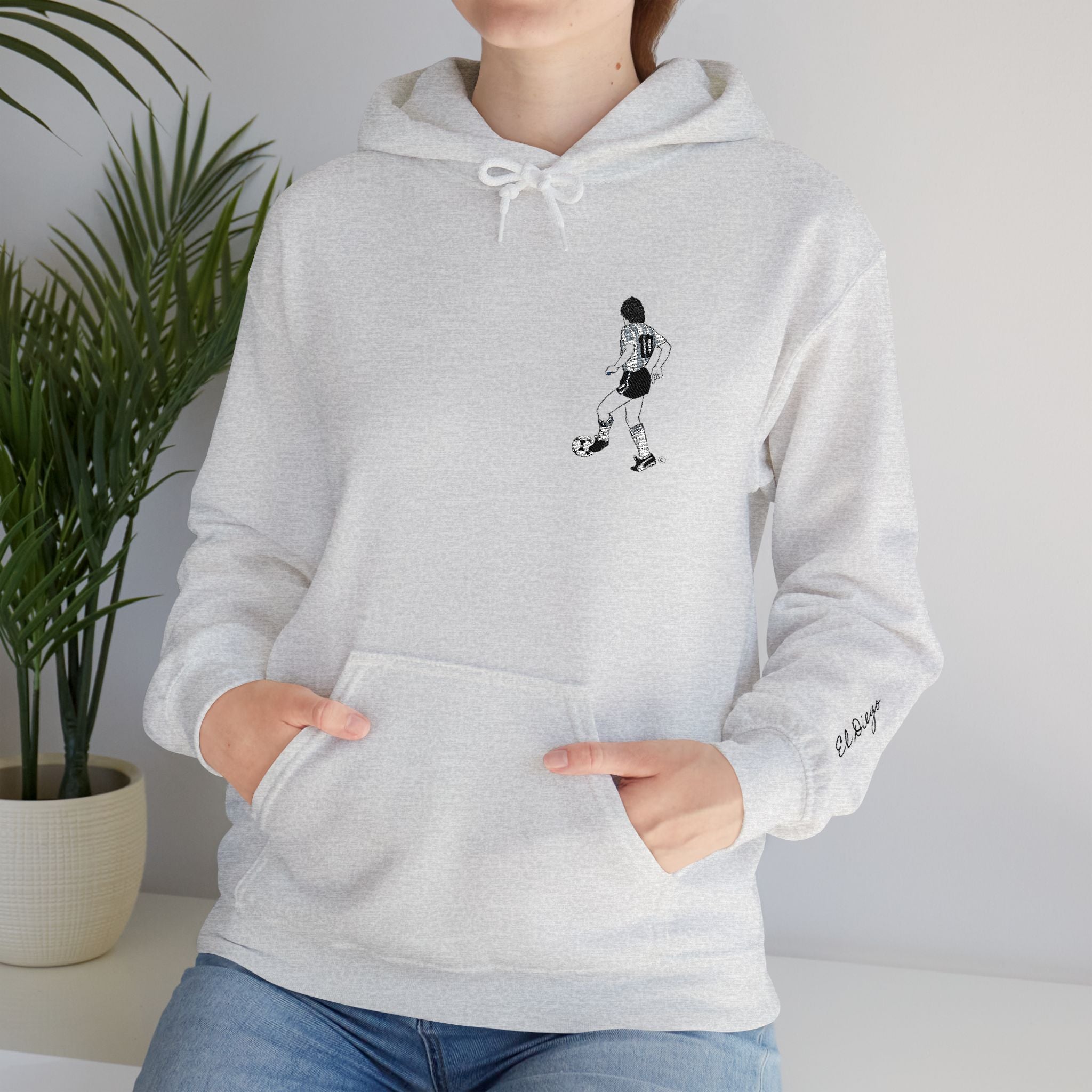 Maradona Iconic Hoodie -RICAMO