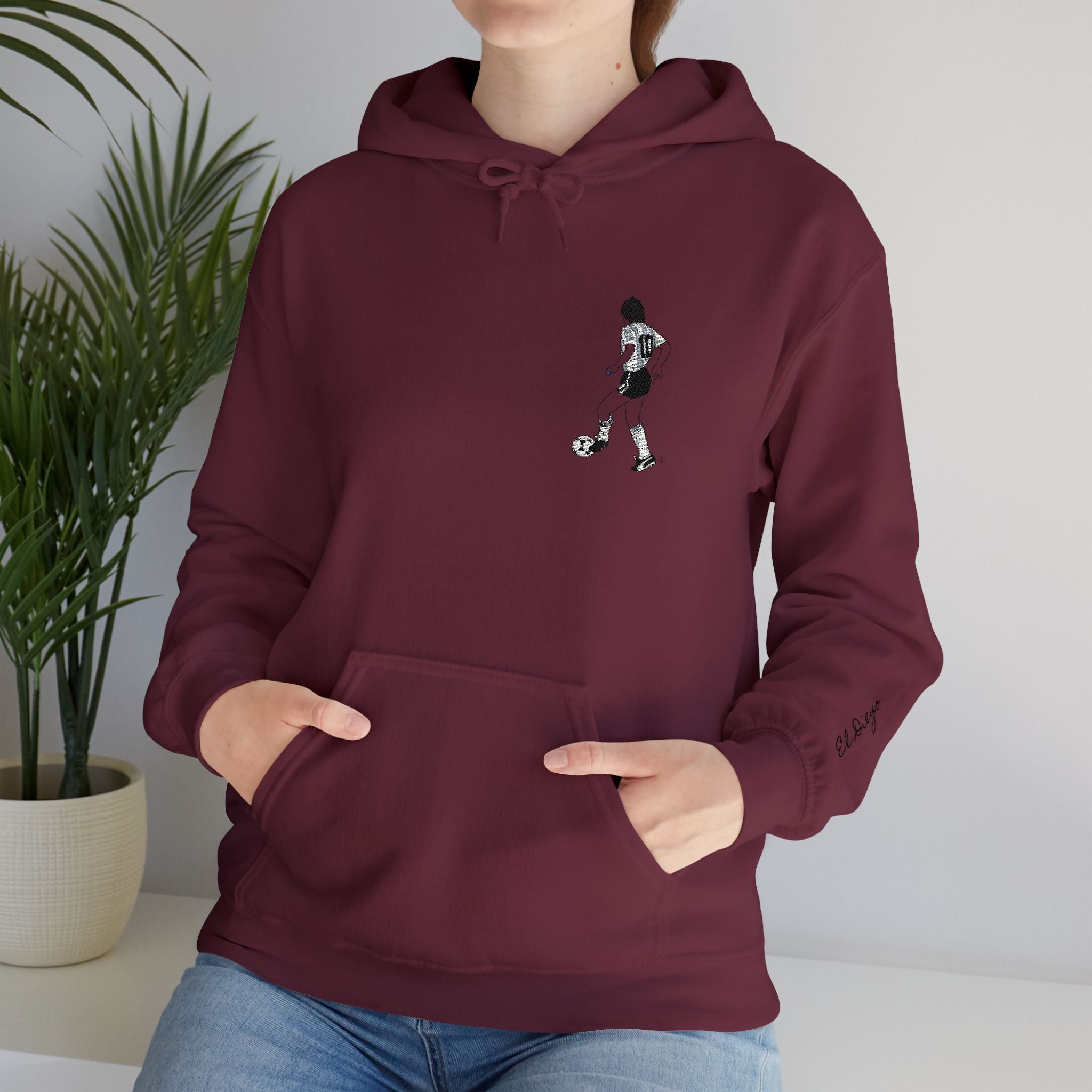 Maradona Iconic Hoodie -RICAMO