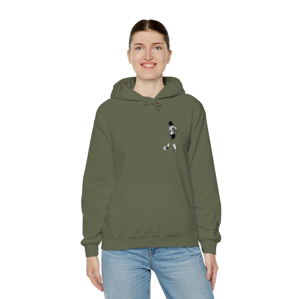 Maradona Iconic Hoodie -RICAMO