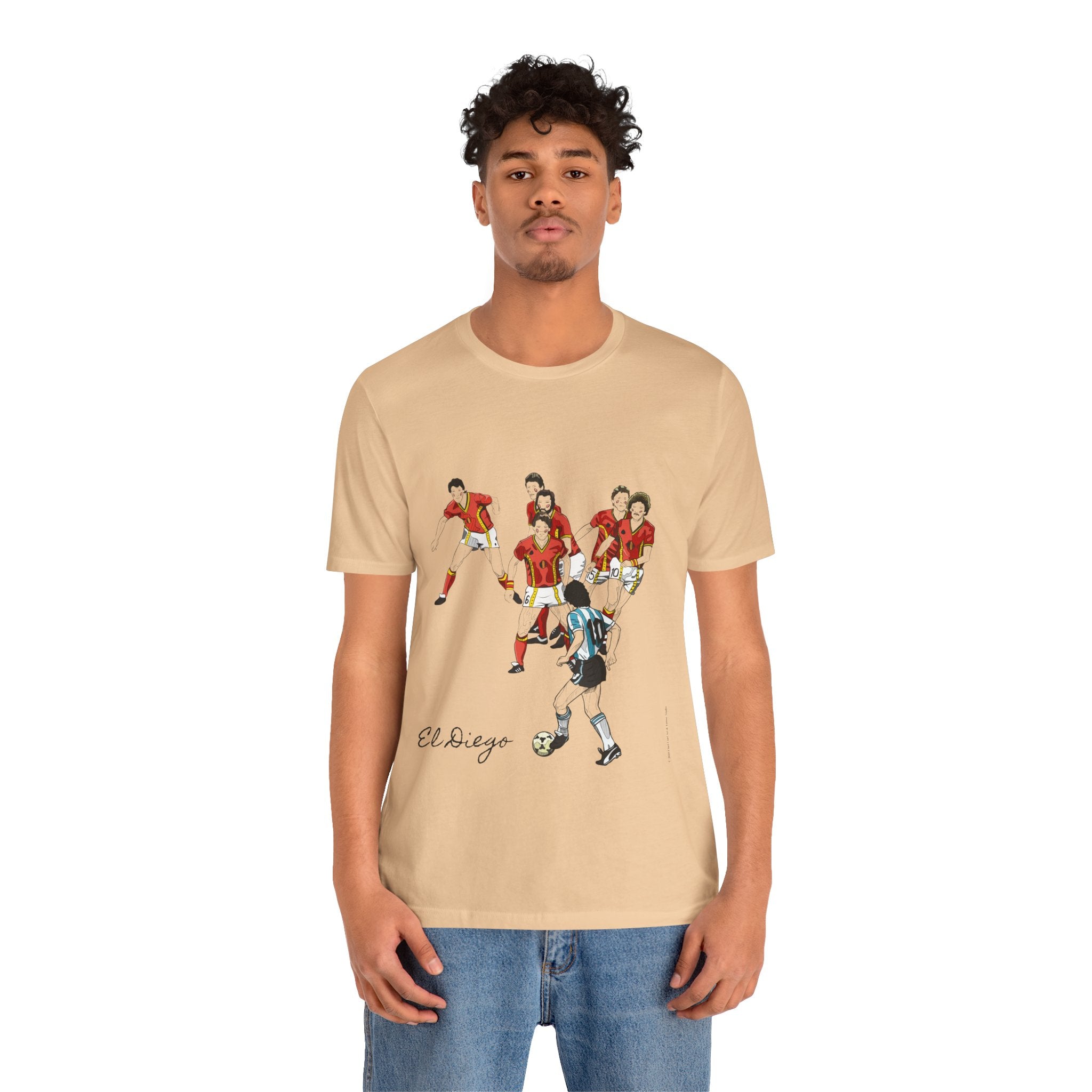 Iconic Maradona T-Shirt - Jersey