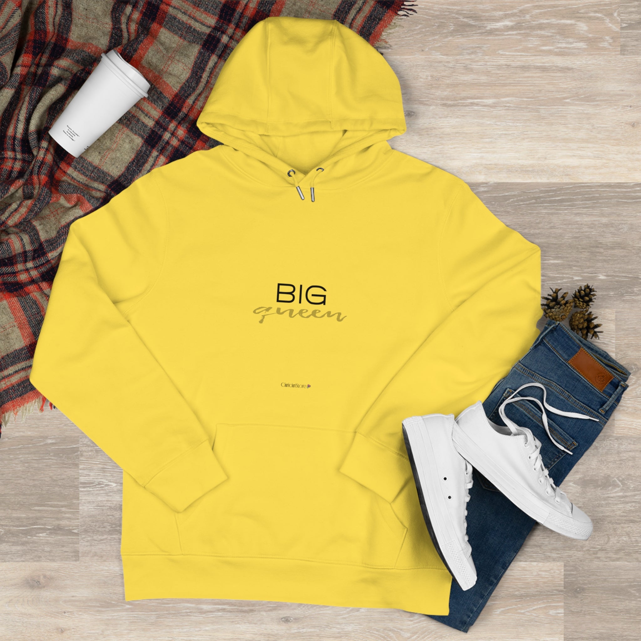 Big Queen Unisex Felpa Design
